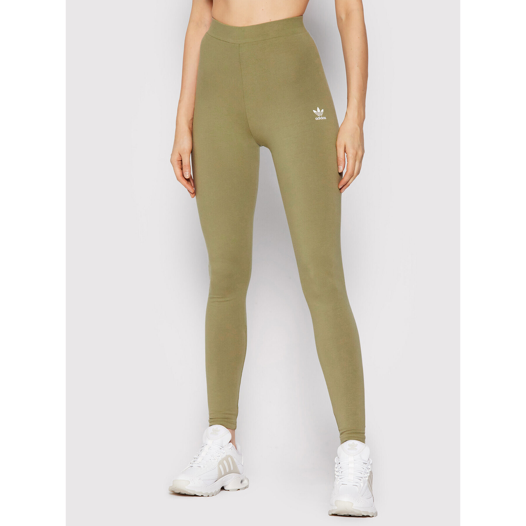 adidas Leggings Loungewear adicolor Essentials H06623 Zöld Slim Fit - Pepit.hu