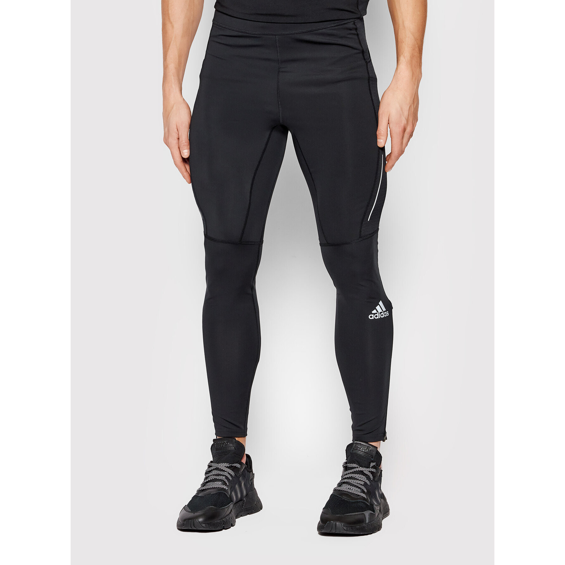 adidas Leggings Own The Run H58595 Fekete Tight Fit - Pepit.hu