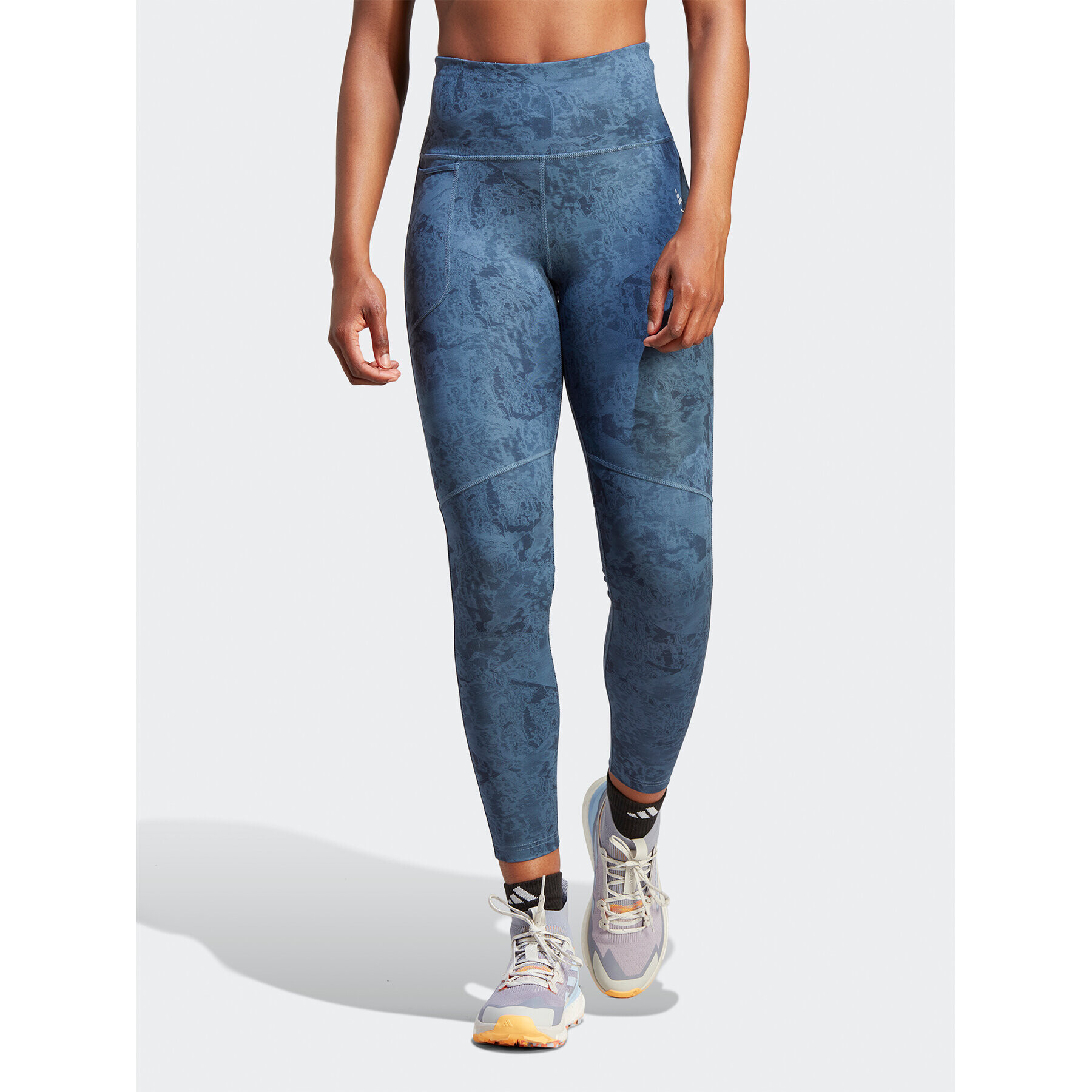 adidas Leggings Terrex Multi Allover Print Leggings HM4010 Kék - Pepit.hu