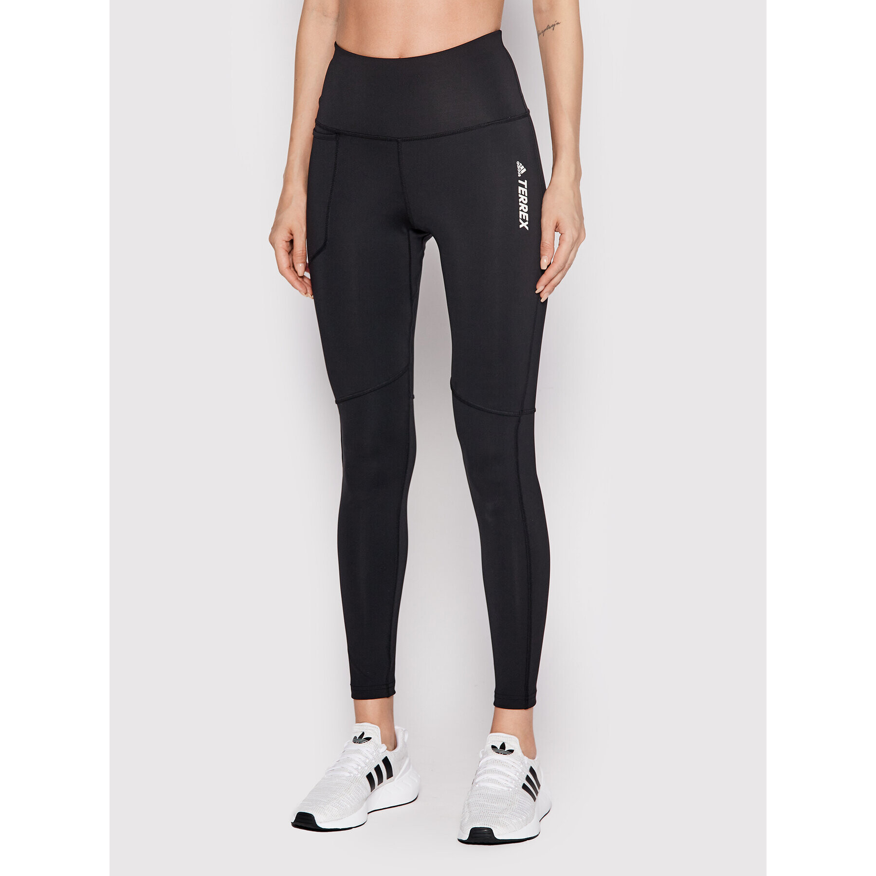 adidas Leggings Terrex Multi HD2168 Fekete Slim Fit - Pepit.hu