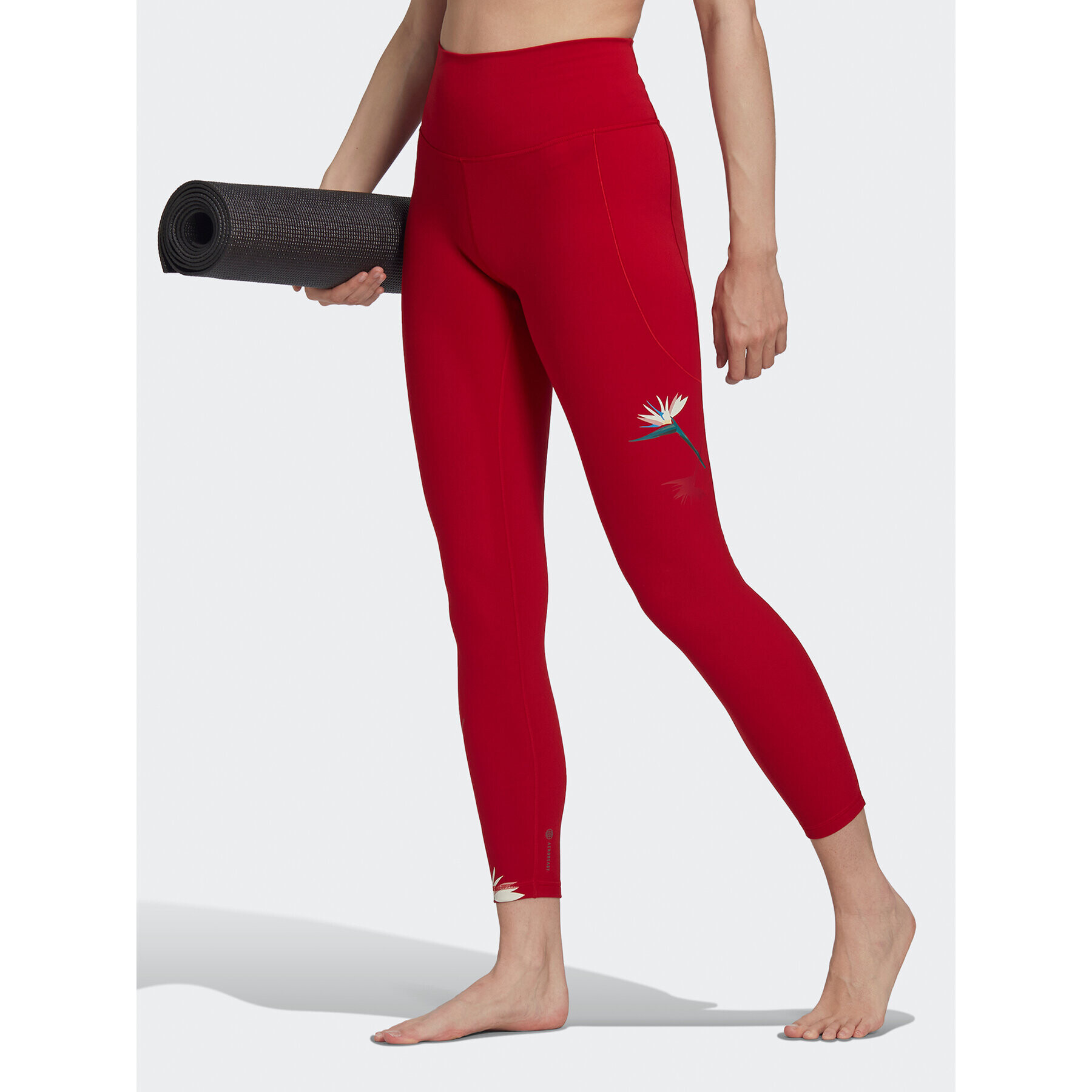 adidas Leggings THEBE MAGUGU Studio HM9259 Piros Slim Fit - Pepit.hu