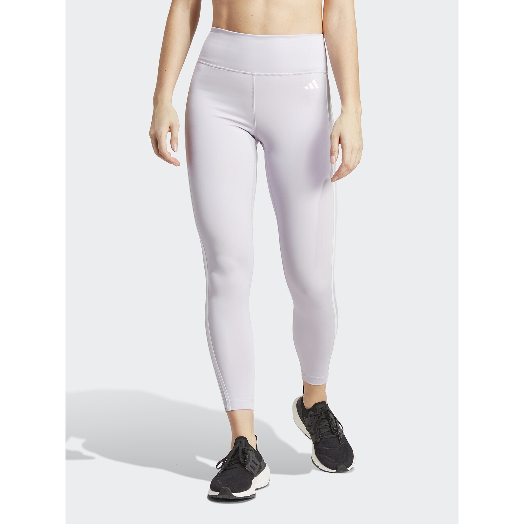 adidas Leggings Train Essentials 3-Stripes High-Waisted 7/8 Leggings IC8298 Lila - Pepit.hu