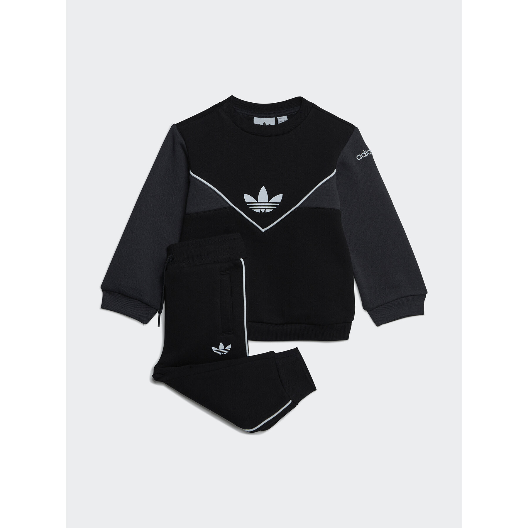 adidas Melegítő Adicolor Crew Set IC9113 Fekete Regular Fit - Pepit.hu