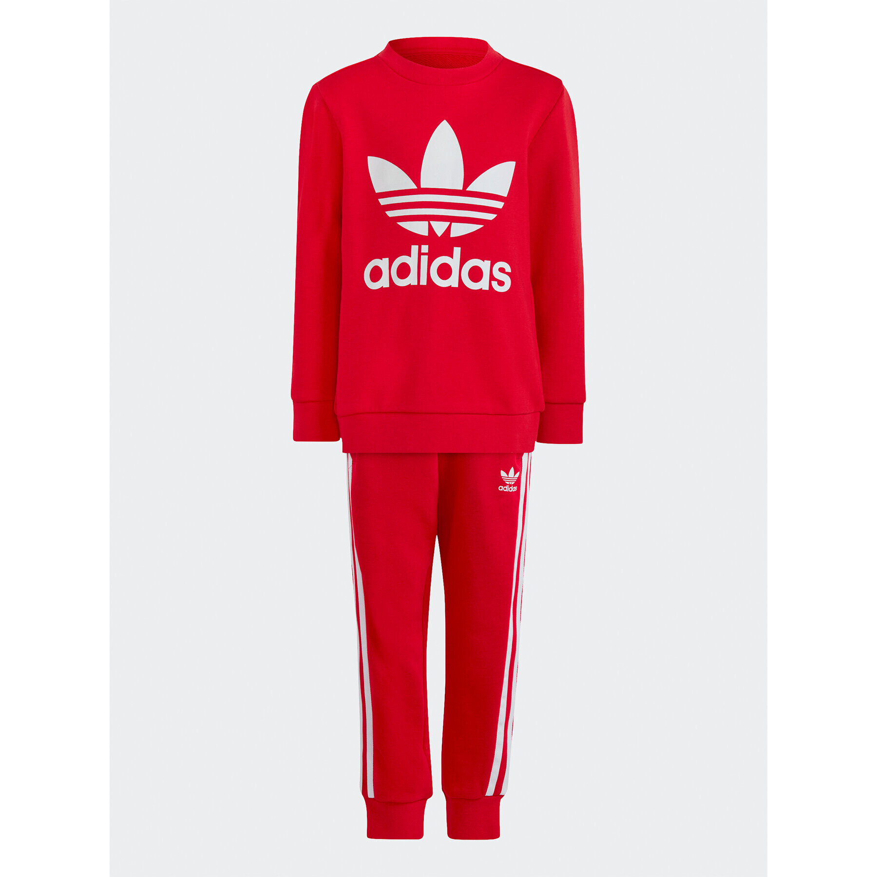 adidas Melegítő Adicolor Crew Set IC9155 Piros Regular Fit - Pepit.hu