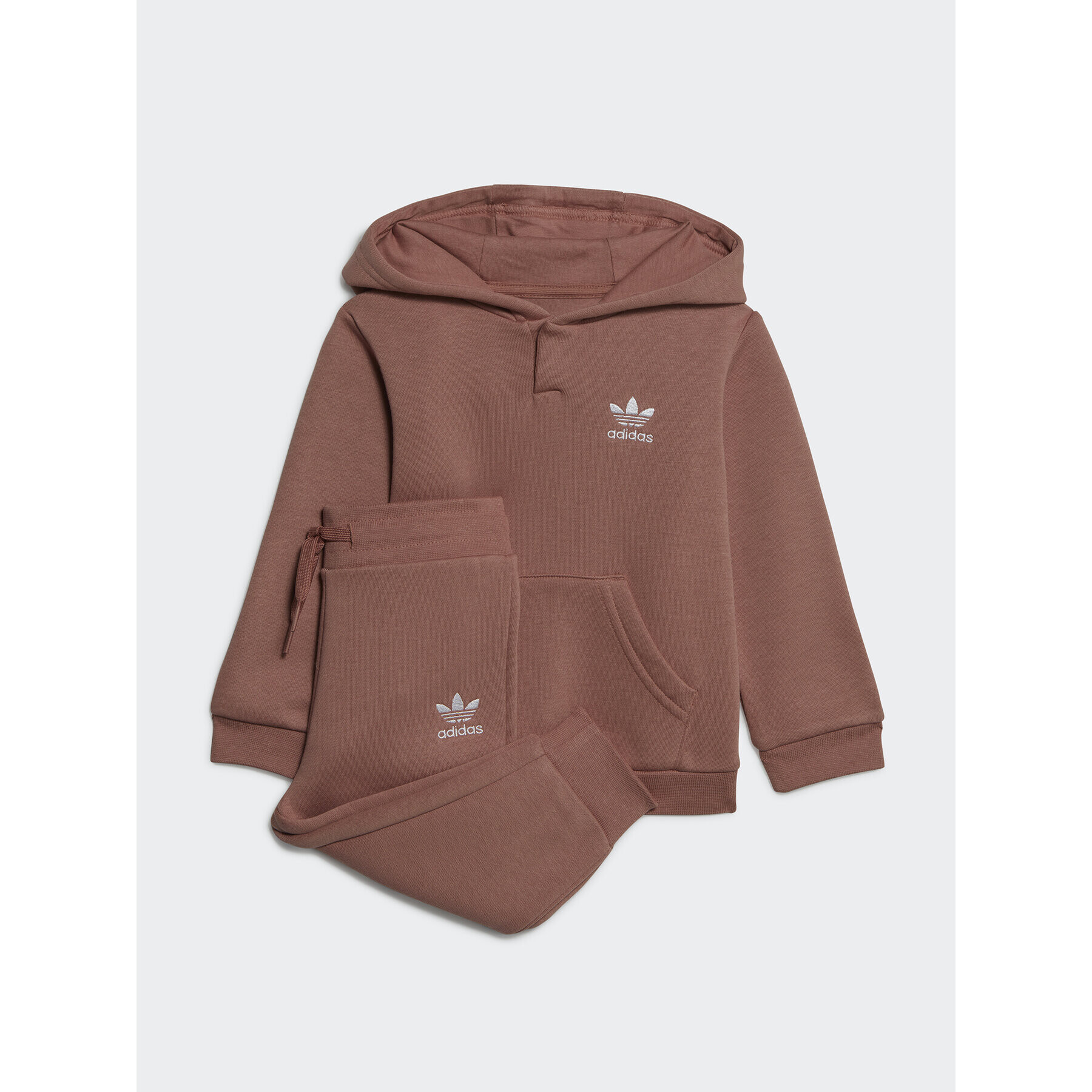 adidas Melegítő Adicolor Hoodie Set IC9110 Barna Regular Fit - Pepit.hu