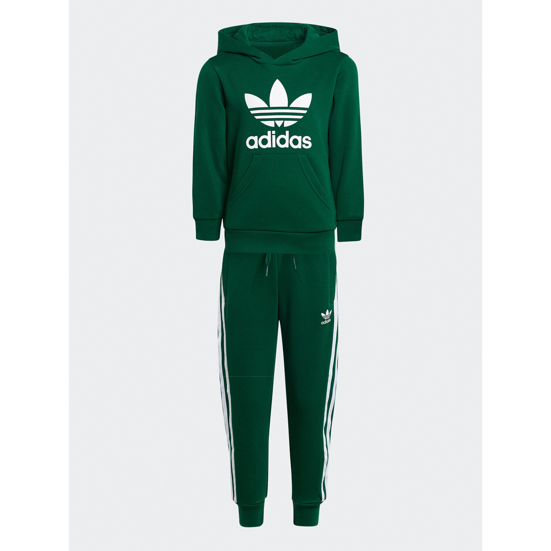 adidas Melegítő Adicolor Hoodie Set IC9169 Zöld Regular Fit - Pepit.hu