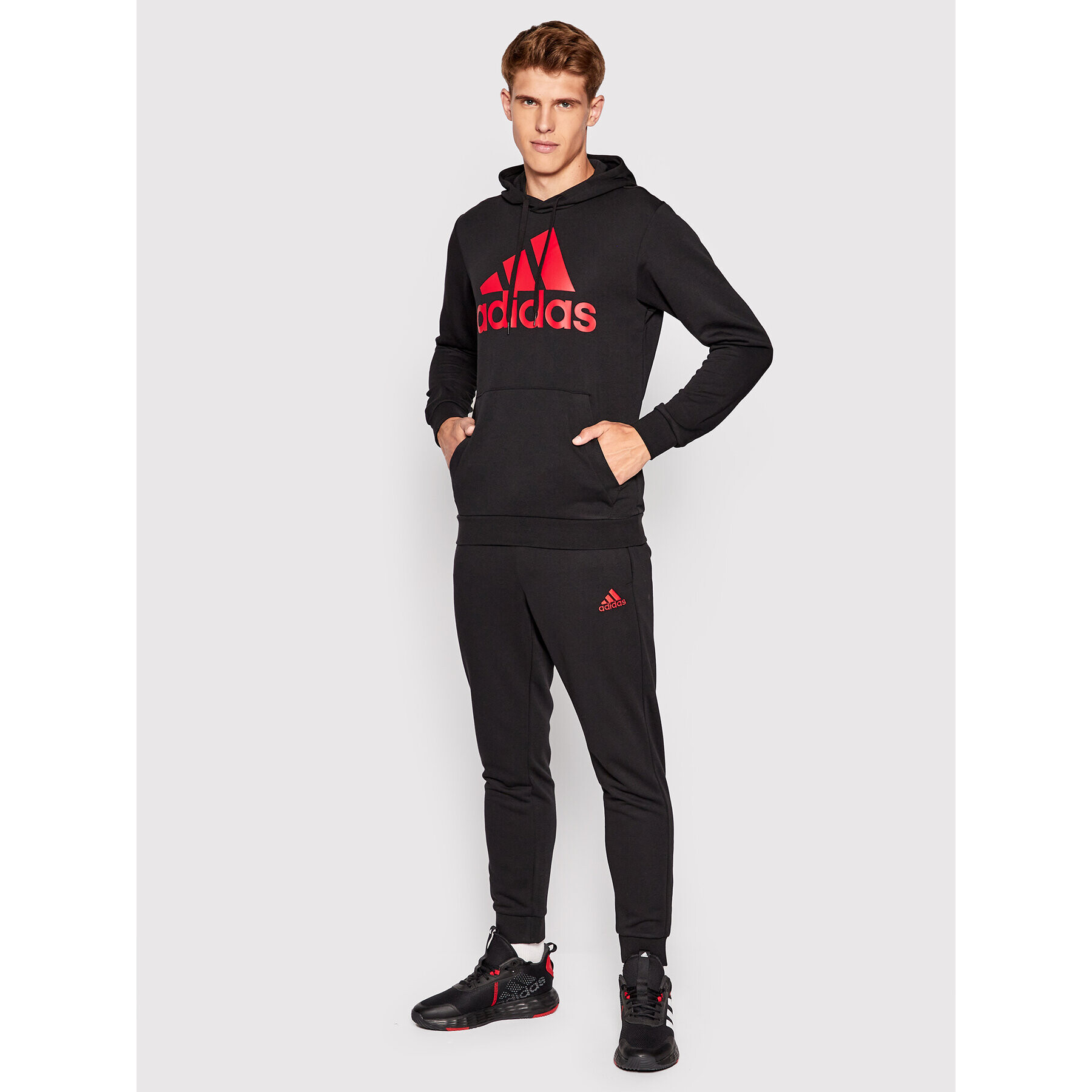 adidas Melegítő Aeroready Essentials Kangaroo HL2222 Fekete Regular Fit - Pepit.hu