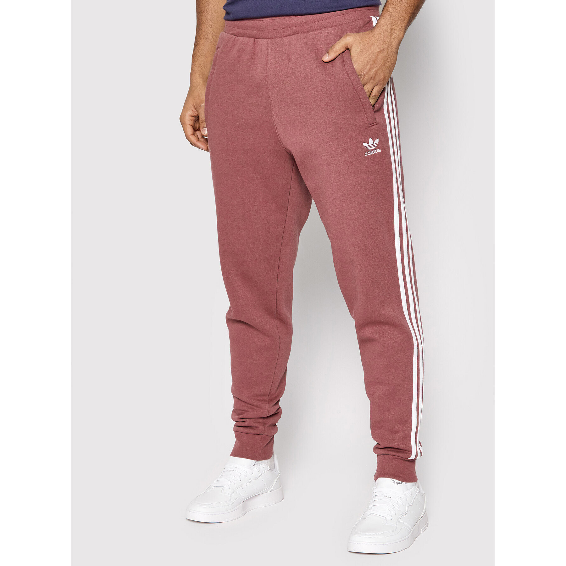 adidas Melegítő alsó adicolor Classics 3-Stripes HF2101 Bordó Slim Fit - Pepit.hu