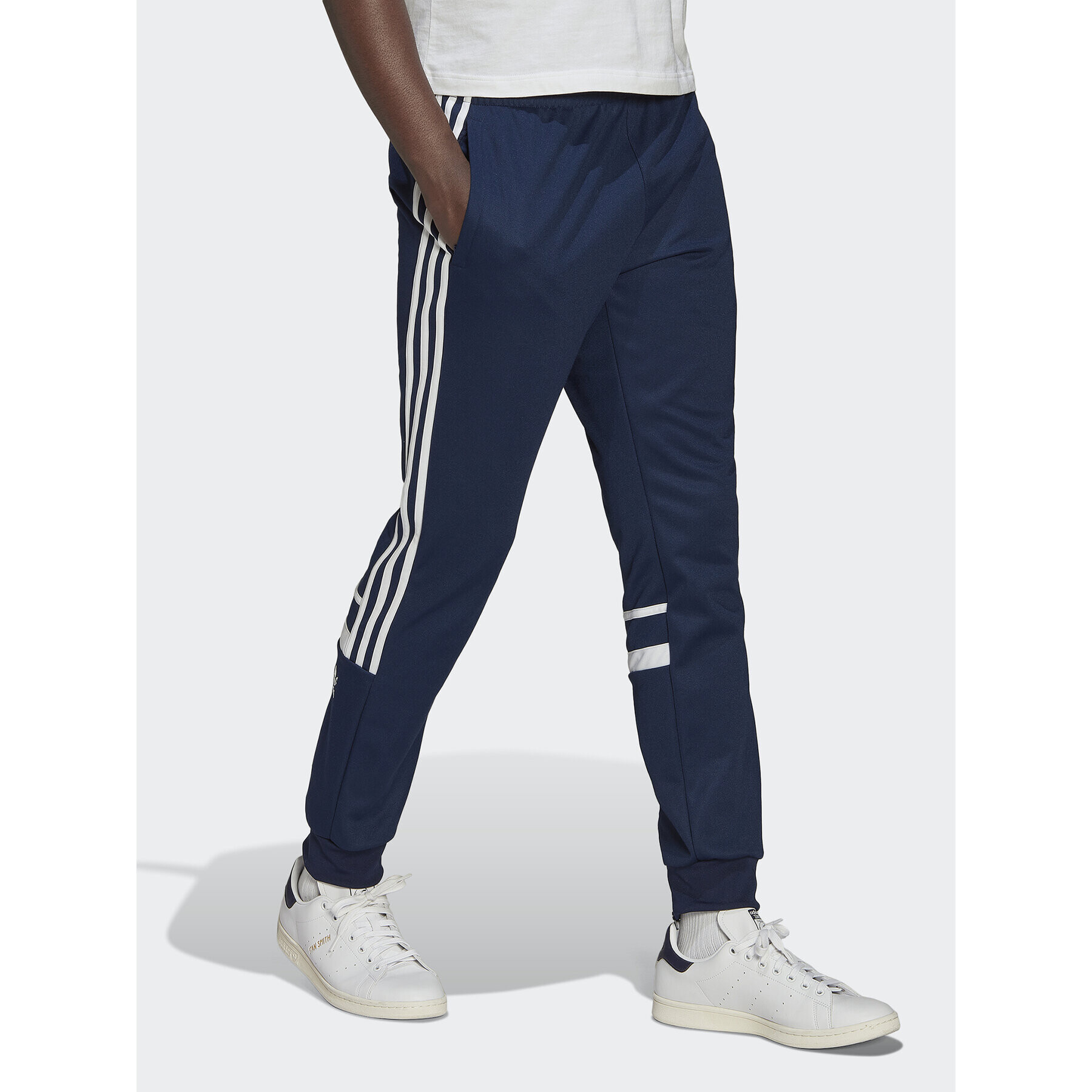 adidas Melegítő alsó adicolor Classics Cutline HK7428 Sötétkék Slim Fit - Pepit.hu