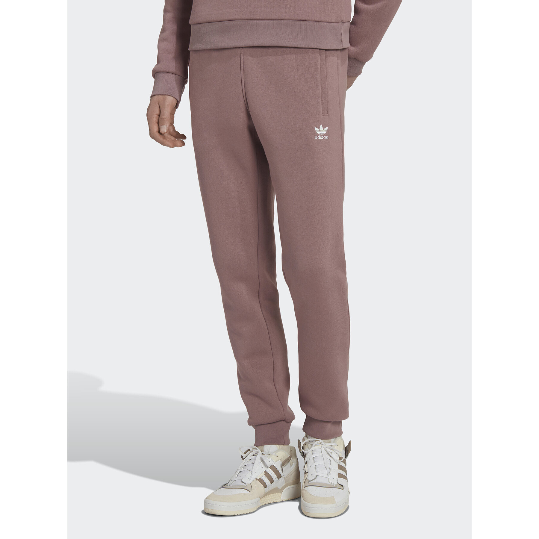 adidas Melegítő alsó adicolor Essentials Trefoil HK0105 Rózsaszín Slim Fit - Pepit.hu