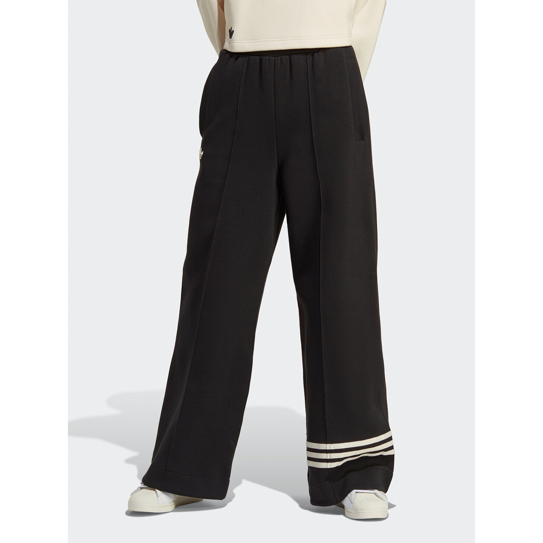 adidas Melegítő alsó Adicolor Neuclassics Tracksuit Bottoms IB7307 Fekete Loose Fit - Pepit.hu