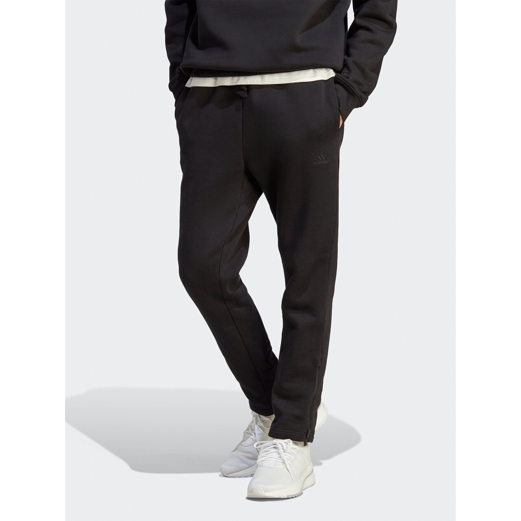 adidas Melegítő alsó All SZN Fleece IB4070 Fekete Regular Fit - Pepit.hu