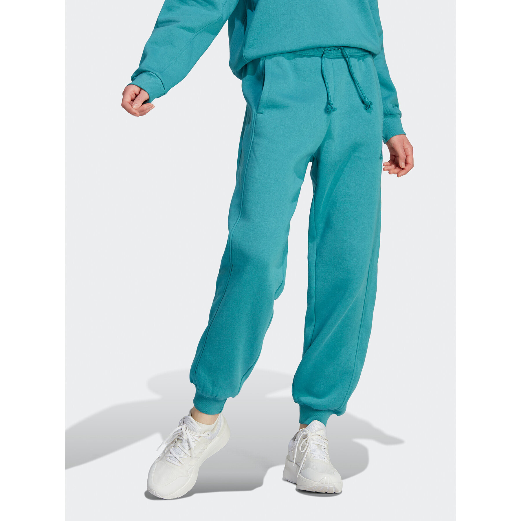 adidas Melegítő alsó ALL SZN Fleece IM0333 Kék Loose Fit - Pepit.hu