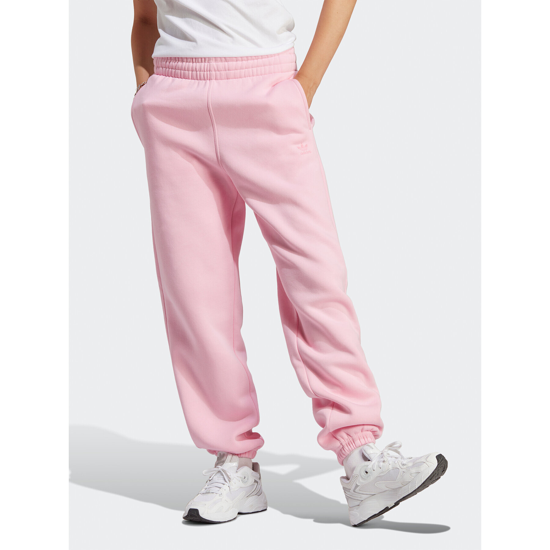 adidas Melegítő alsó Essentials Fleece Joggers IA6435 Rózsaszín Regular Fit - Pepit.hu