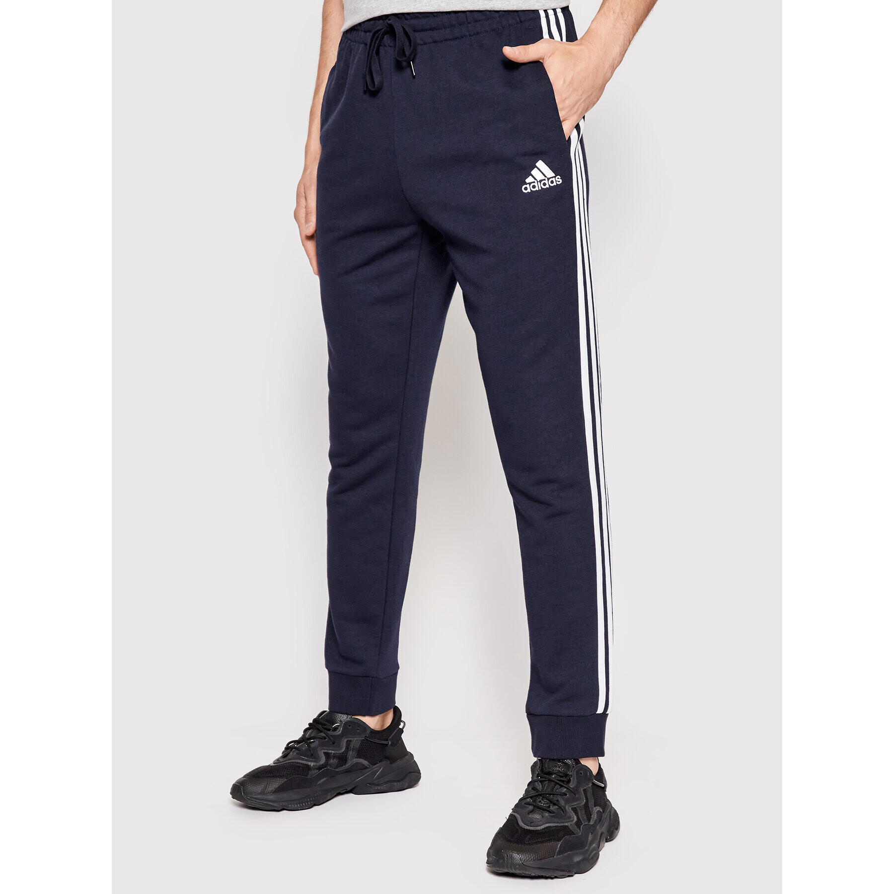 adidas Melegítő alsó Essentials French Terry GK8888 Sötétkék Regular Fit - Pepit.hu