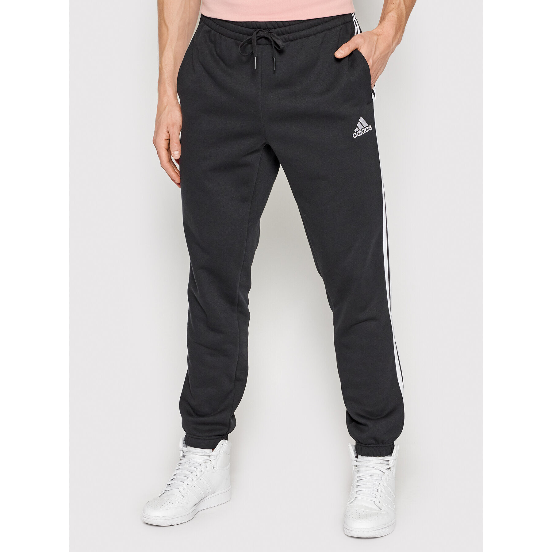 adidas Melegítő alsó Essentials GK8822 Fekete Regular Fit - Pepit.hu