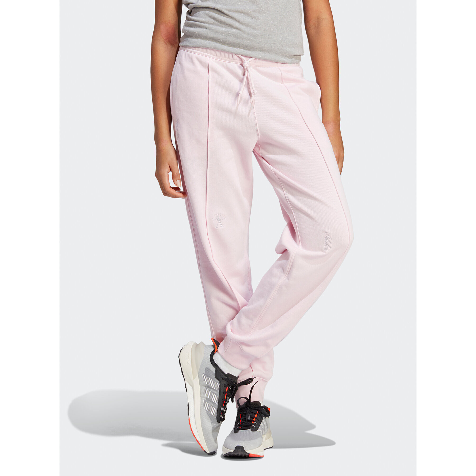 adidas Melegítő alsó Joggers with Healing Crystals Inspired Graphics IC0807 Rózsaszín Loose Fit - Pepit.hu