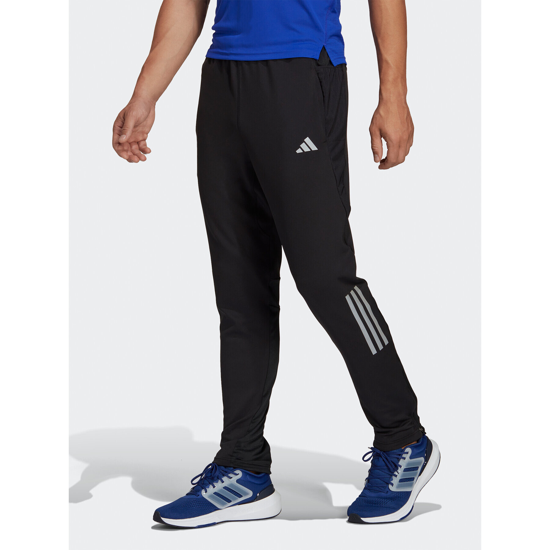 adidas Melegítő alsó Own the Run Astro Knit Joggers HN0806 Fekete Regular Fit - Pepit.hu