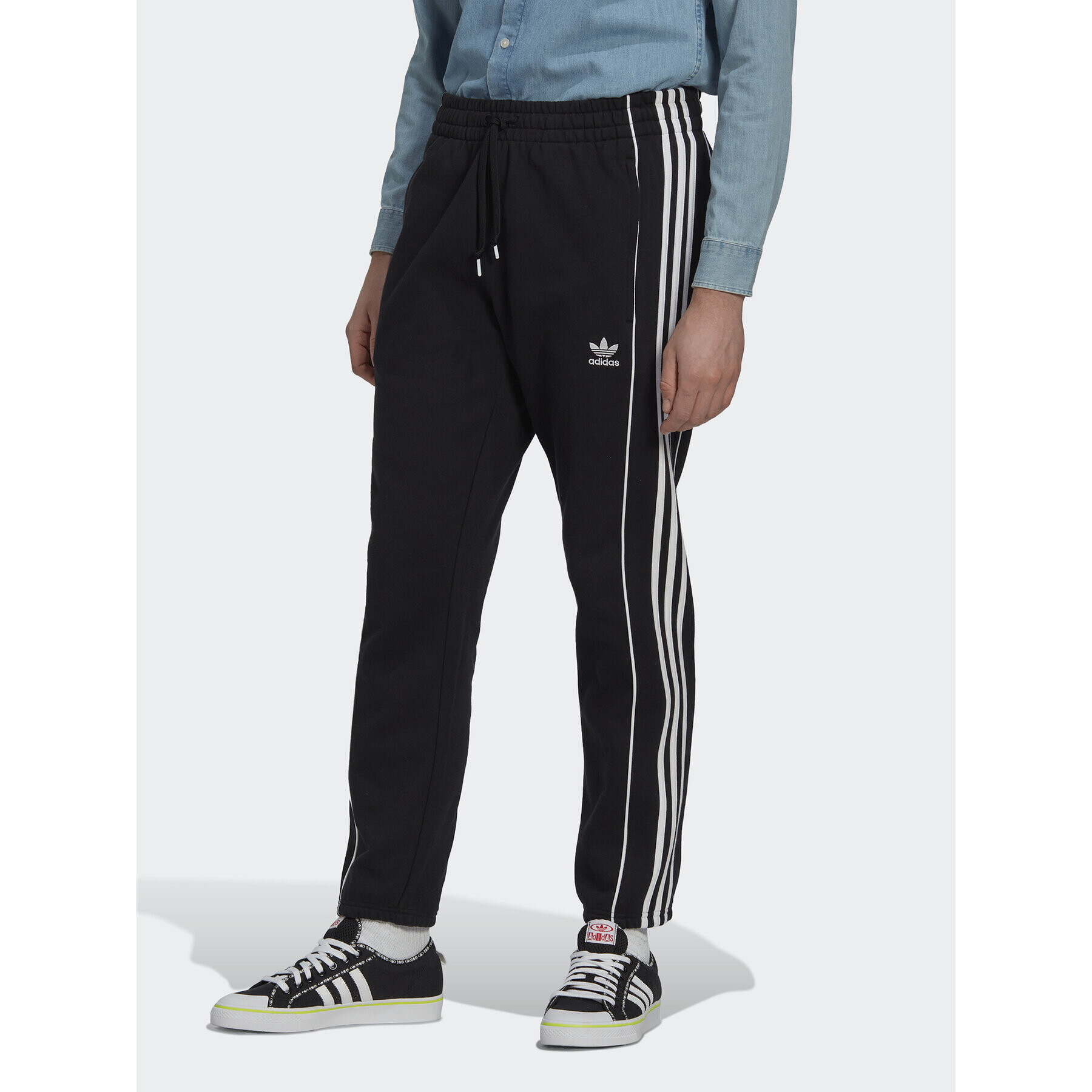 adidas Melegítő alsó Rekive HK7319 Fekete Regular Fit - Pepit.hu