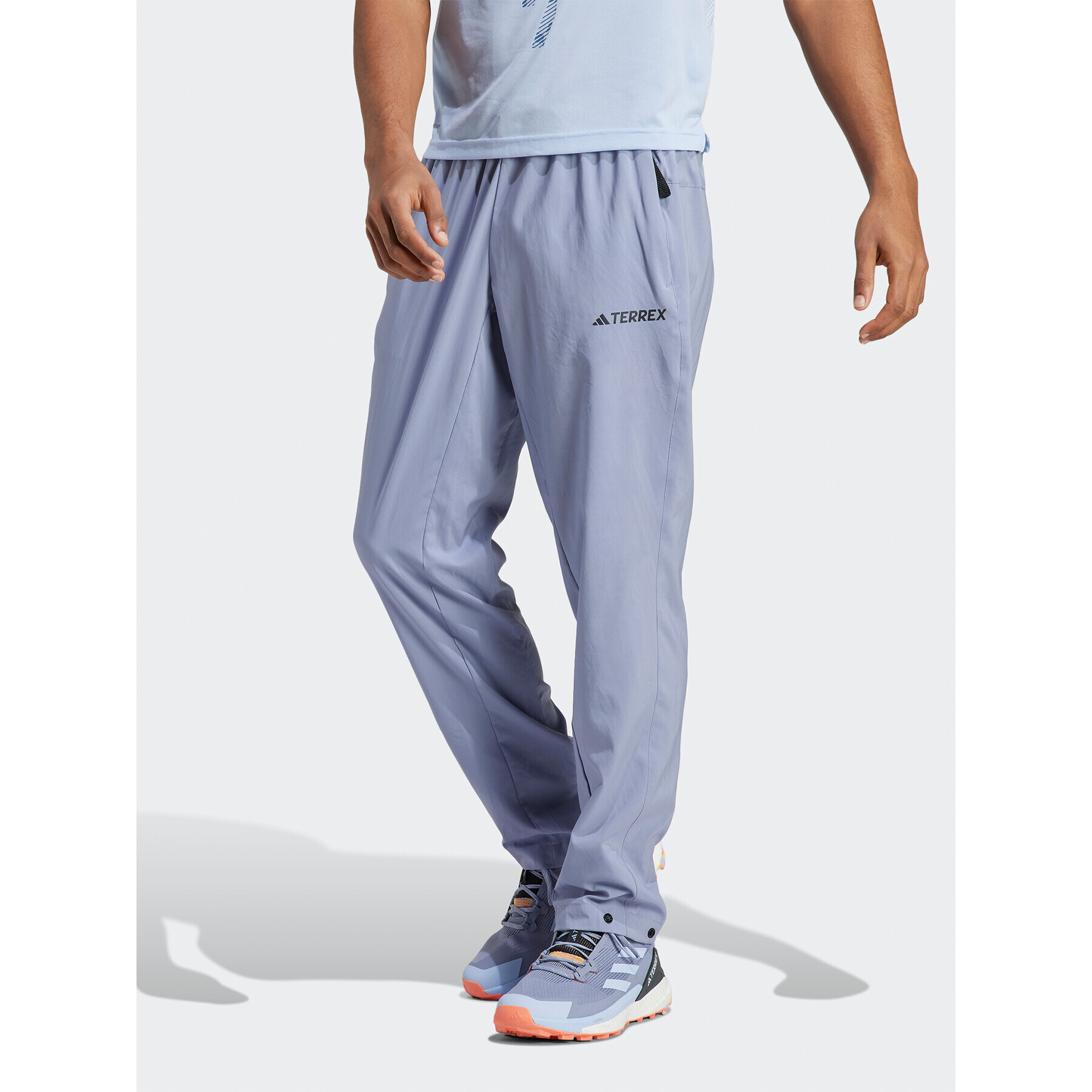 adidas Melegítő alsó Terrex LiteFlex Tracksuit Bottoms HS5895 Lila Regular Fit - Pepit.hu