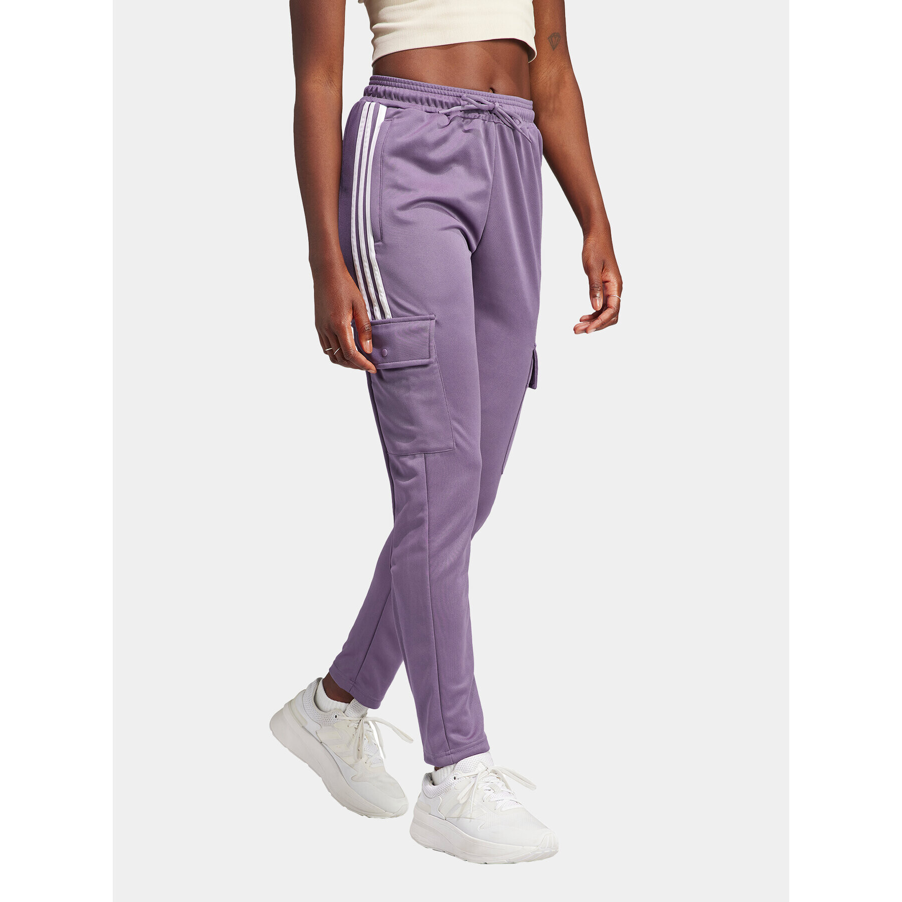 adidas Melegítő alsó Tiro Cargo IJ8420 Lila Regular Fit - Pepit.hu