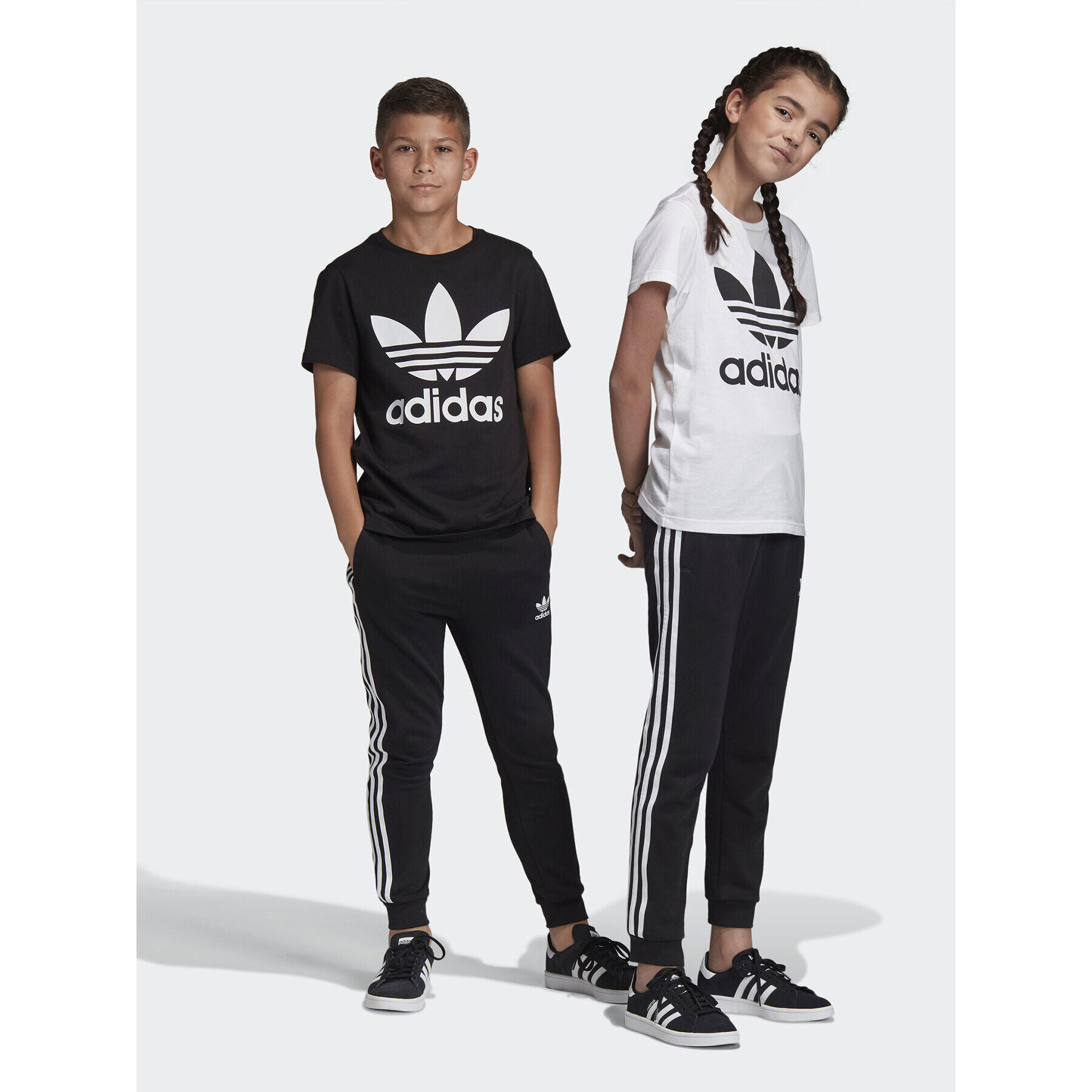 adidas Melegítő alsó Trefoil 3-Stripes DV2872 Fekete Regular Fit - Pepit.hu