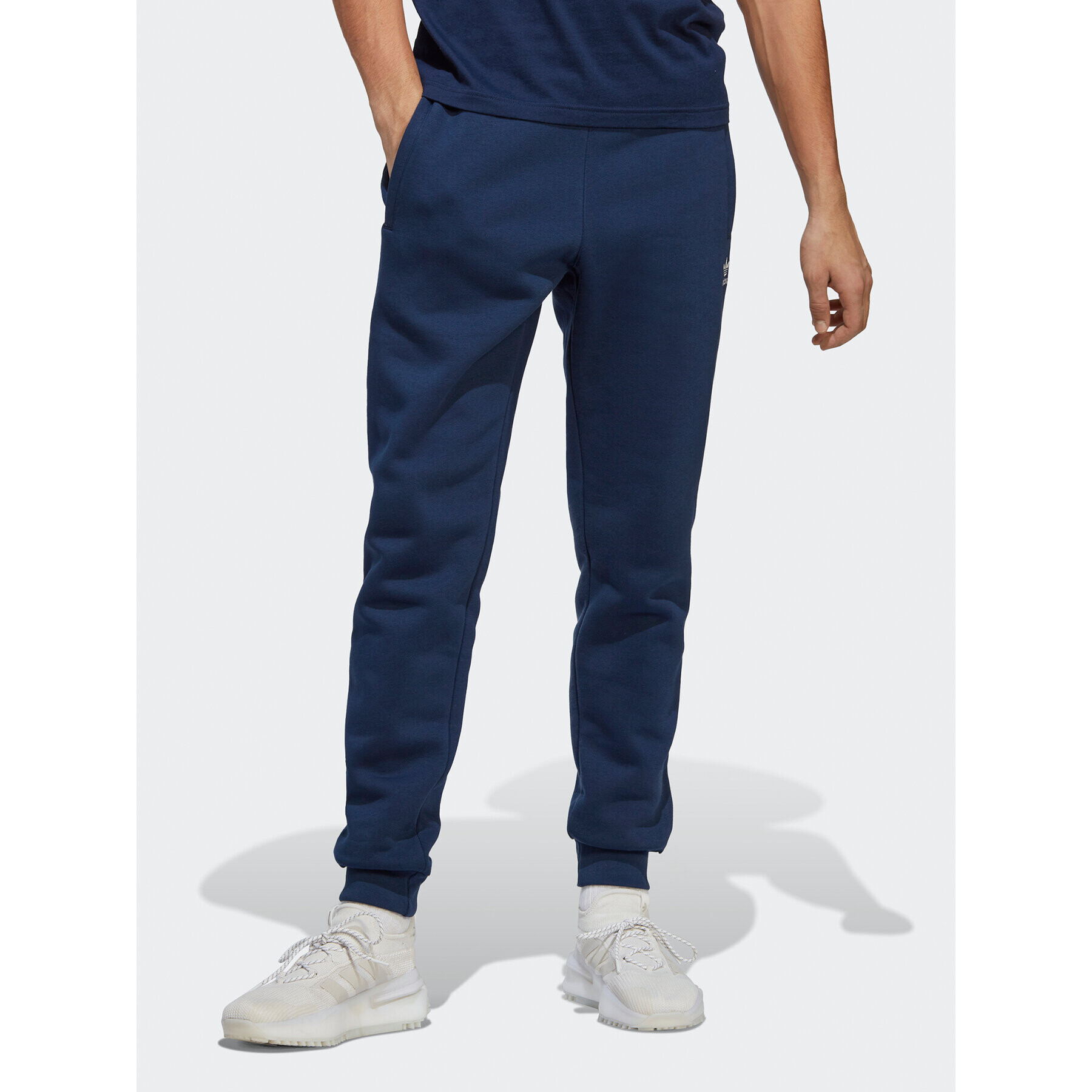 adidas Melegítő alsó Trefoil Essentials Joggers IA4835 Kék Slim Fit - Pepit.hu