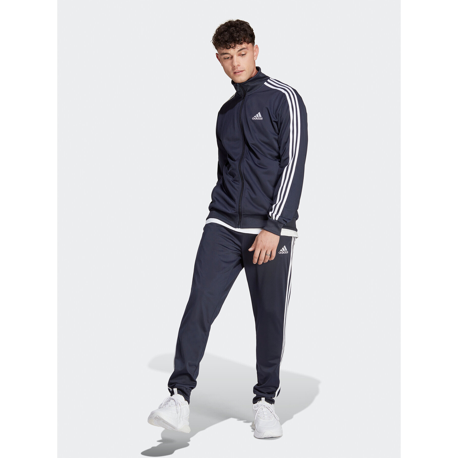 adidas Melegítő Basic 3-Stripes HZ2220 Sötétkék Regular Fit - Pepit.hu