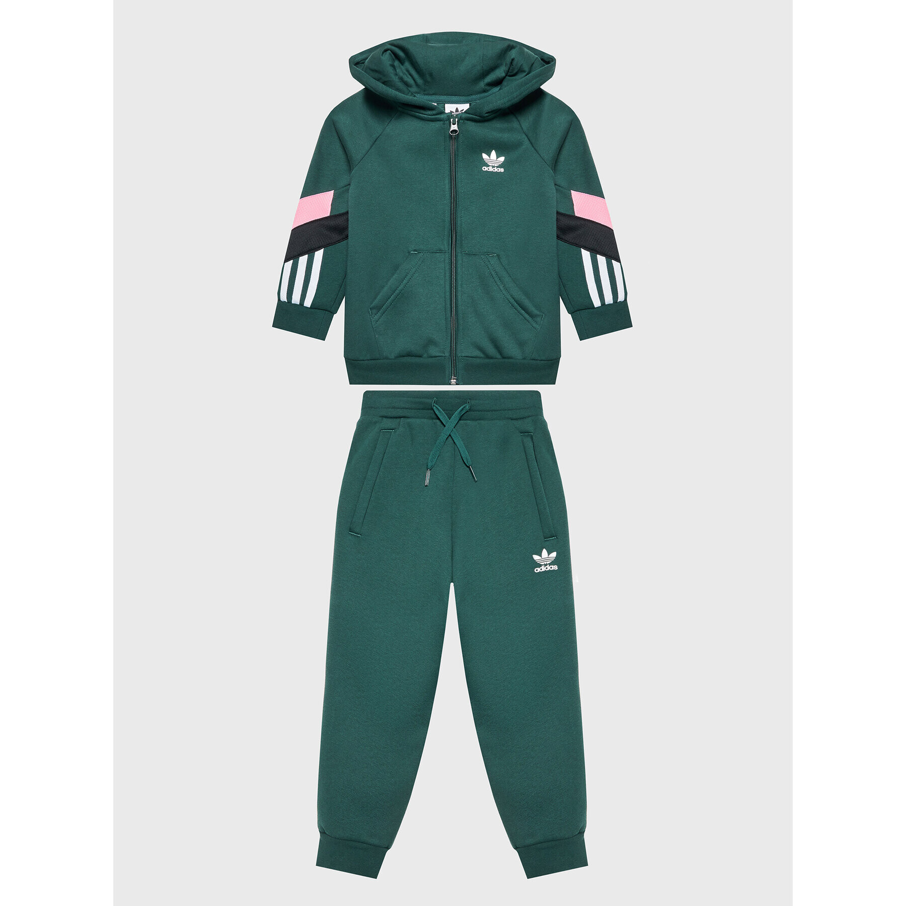 adidas Melegítő Full-Zip HL6861 Zöld Regular Fit - Pepit.hu