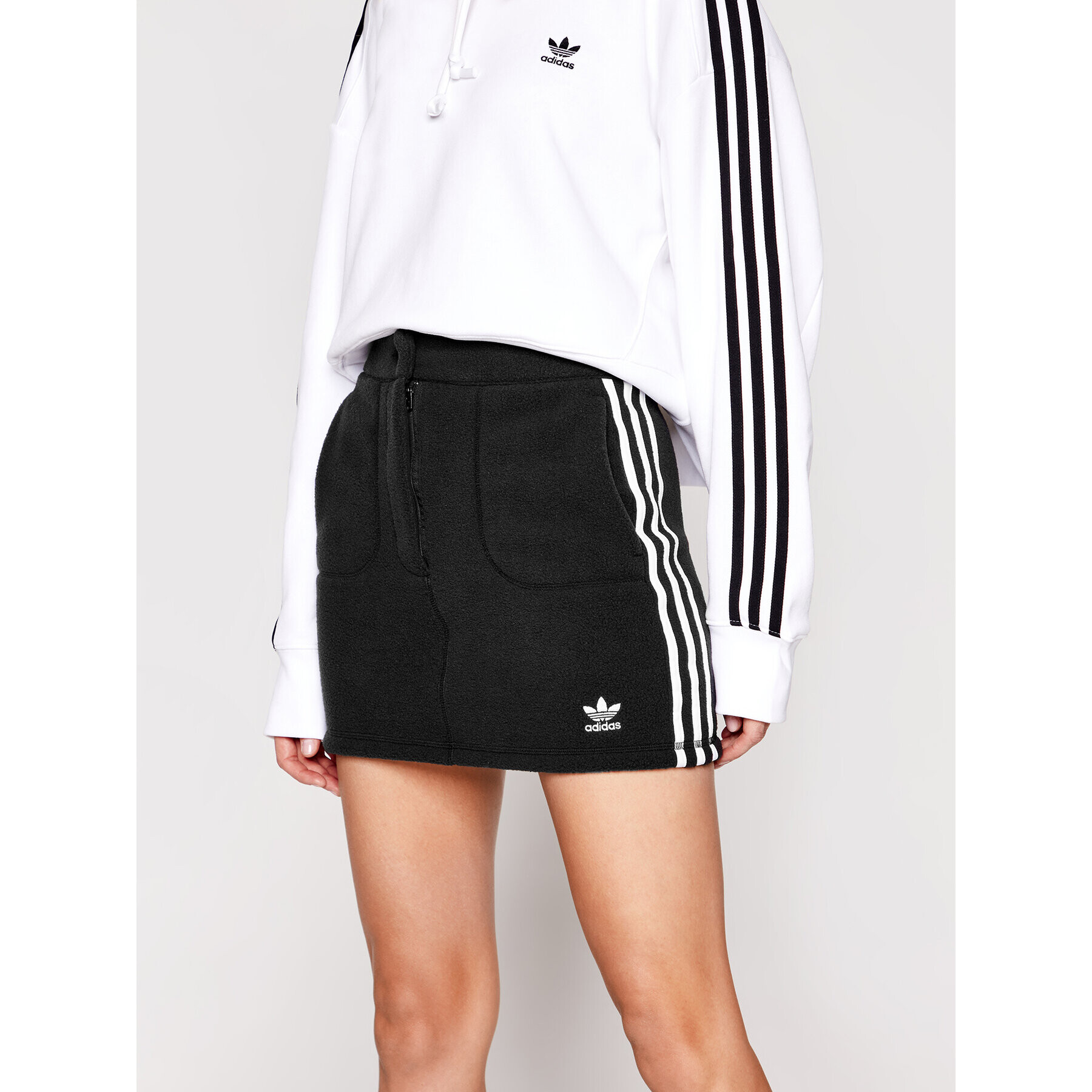 adidas Miniszoknya adicolor Classics GN2800 Fekete Slim Fit - Pepit.hu