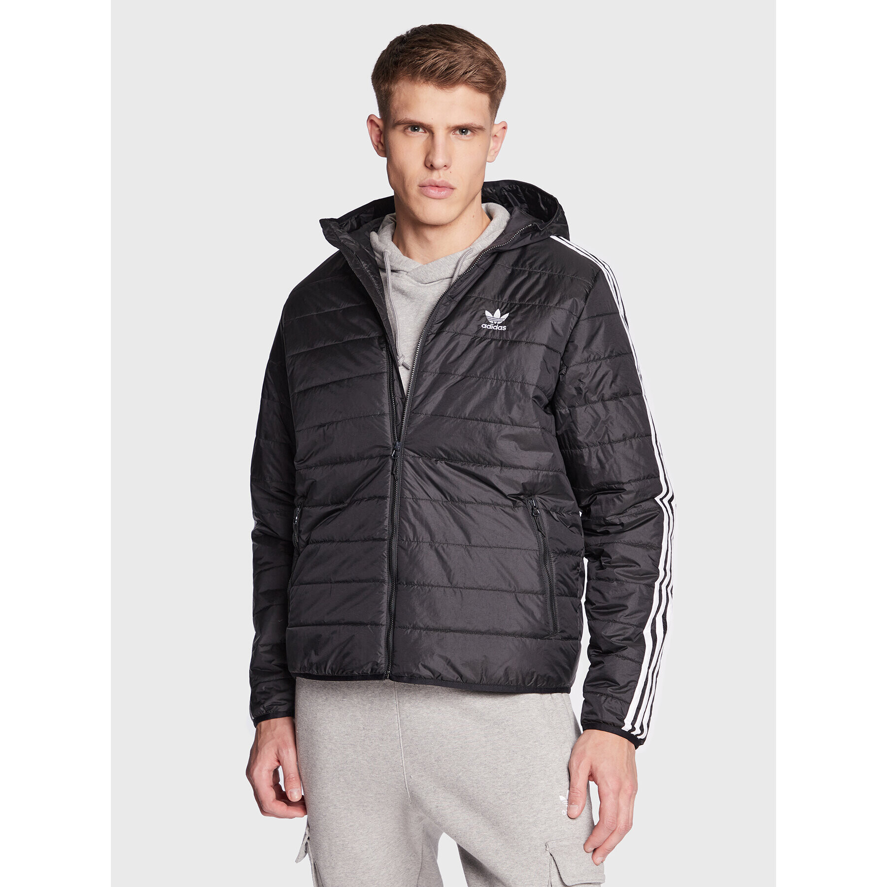 adidas Pehelykabát Puffer HL9211 Fekete Regular Fit - Pepit.hu