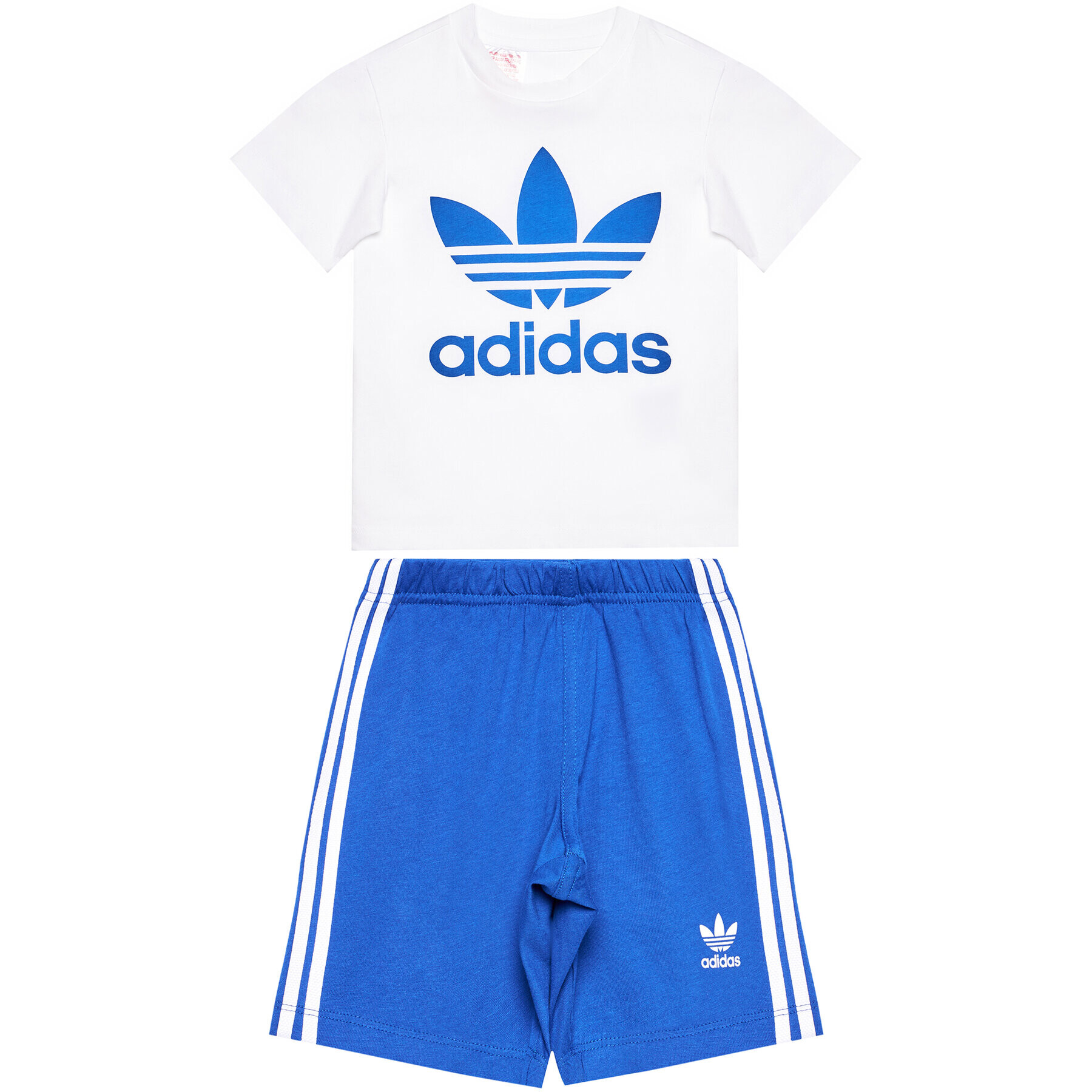 adidas Póló és rövidnadrág Trefoil GD2626 Fehér Regular Fit - Pepit.hu