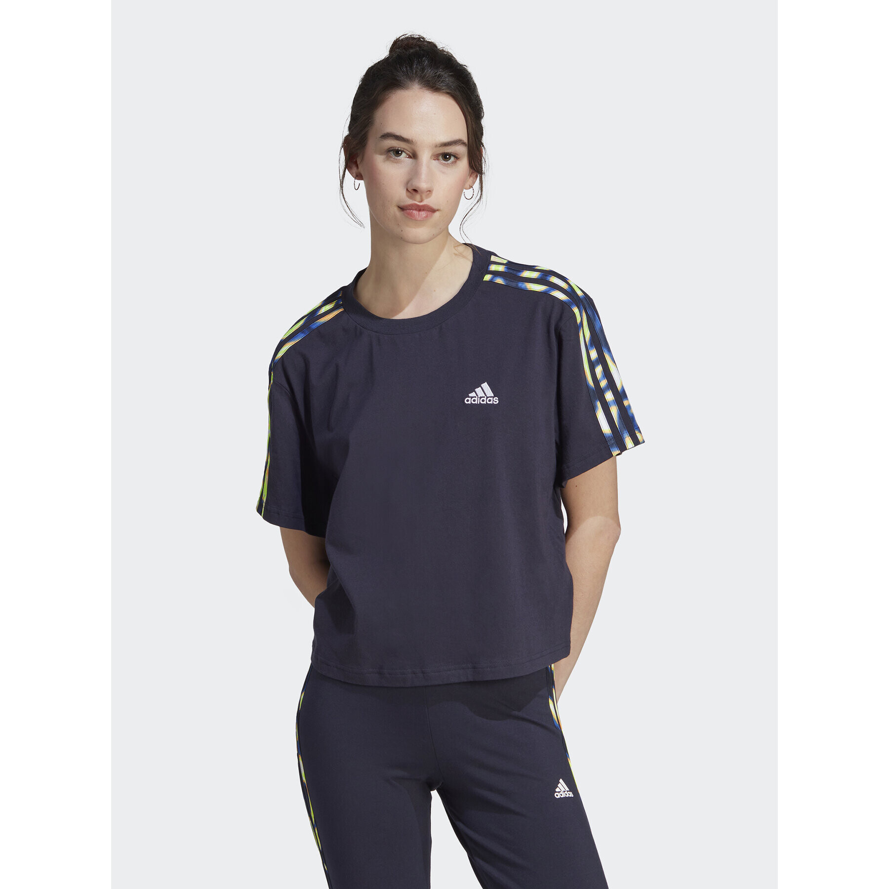 adidas Póló IL5868 Kék Loose Fit - Pepit.hu