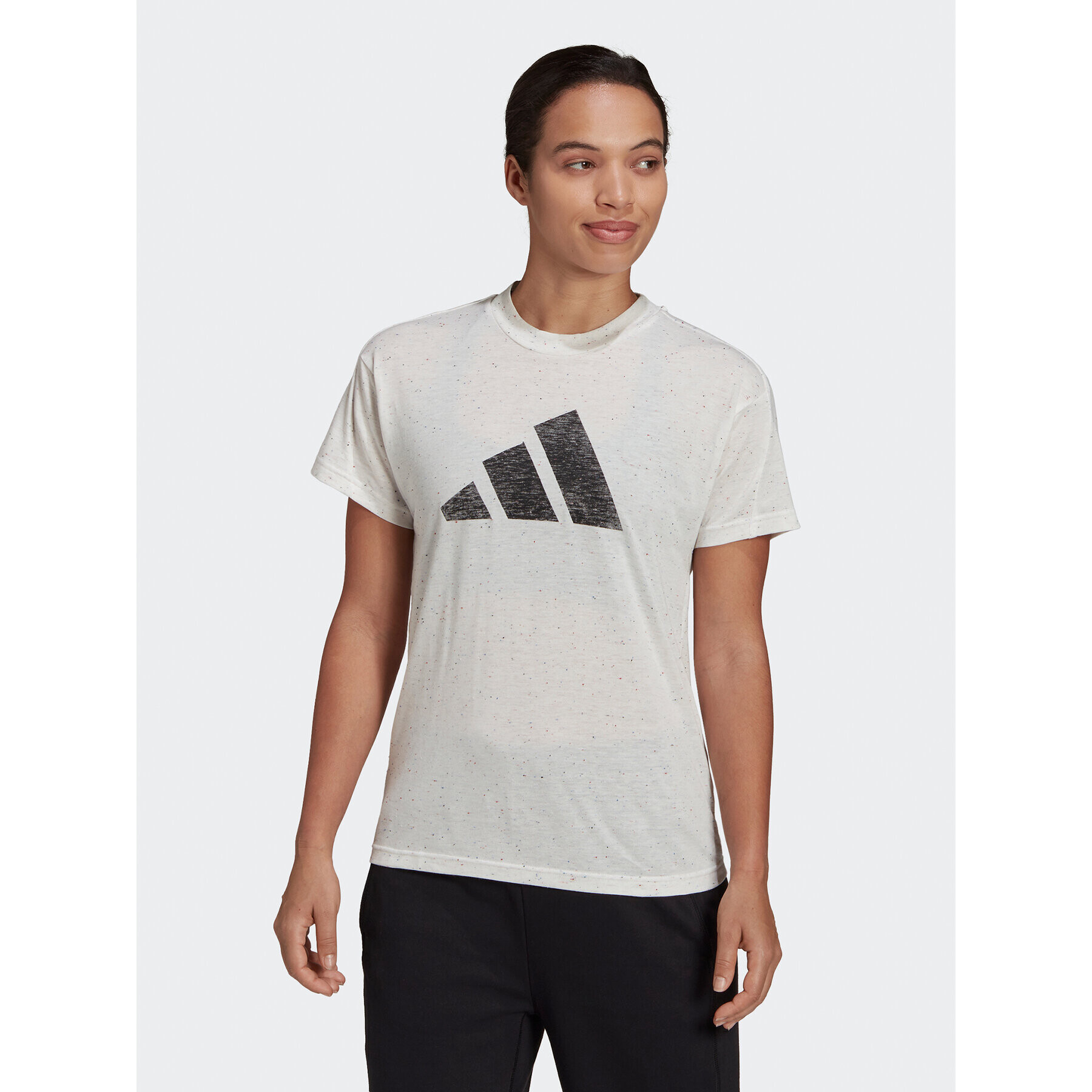 adidas Póló Sportswear Future Icons Winners 3.0 T-Shirt HE1701 Fehér Regular Fit - Pepit.hu