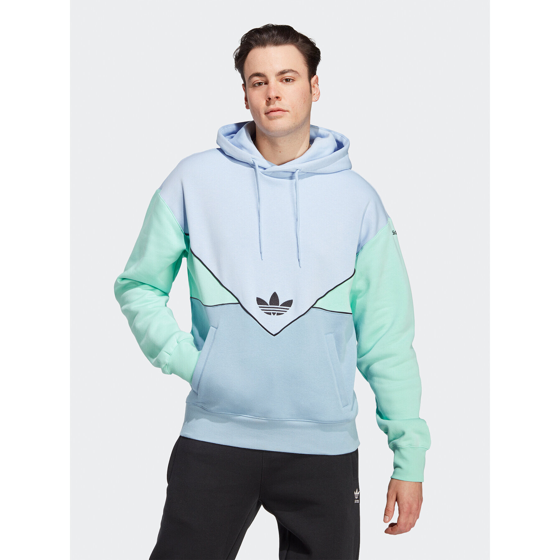 adidas Pulóver Adicolor Seasonal Archive Hoodie HR5336 Kék Regular Fit - Pepit.hu