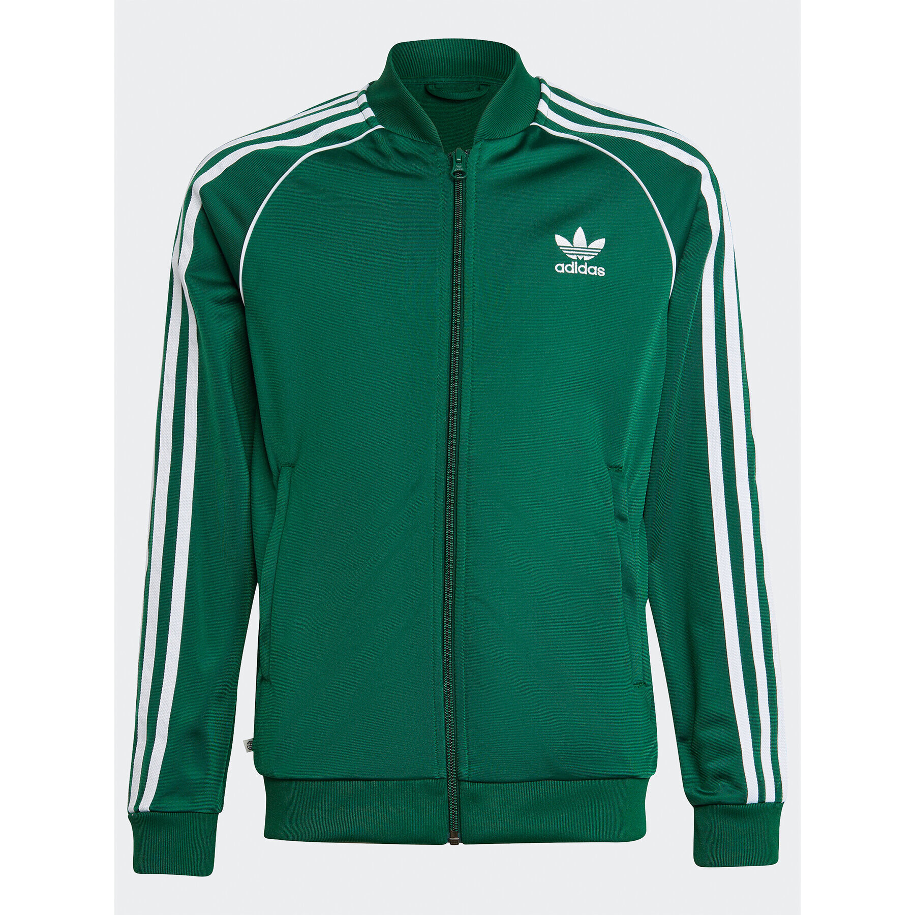 adidas Pulóver Adicolor SST Track Top IC3061 Zöld Regular Fit - Pepit.hu