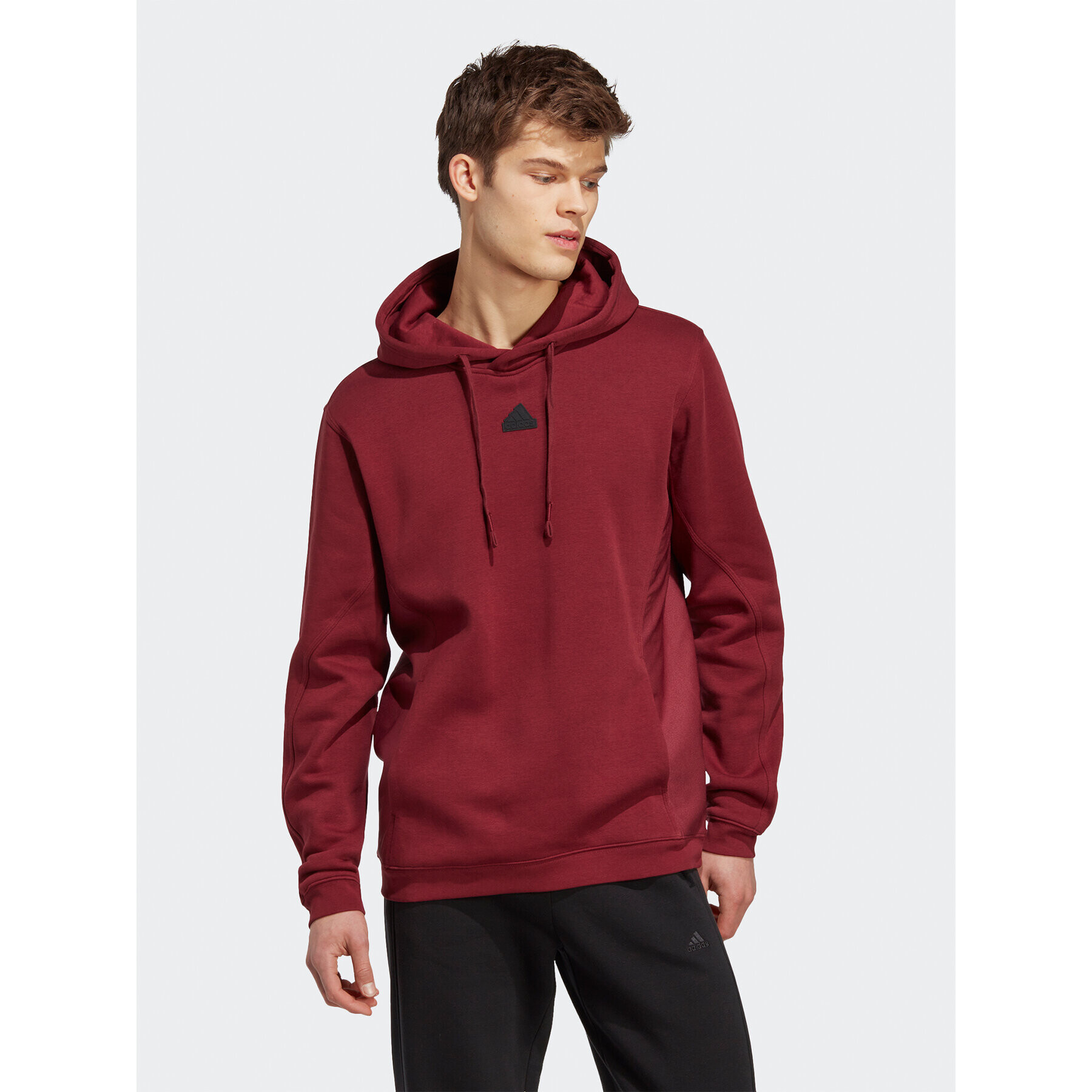 adidas Pulóver City Escape Hoodie IC9739 Piros Regular Fit - Pepit.hu