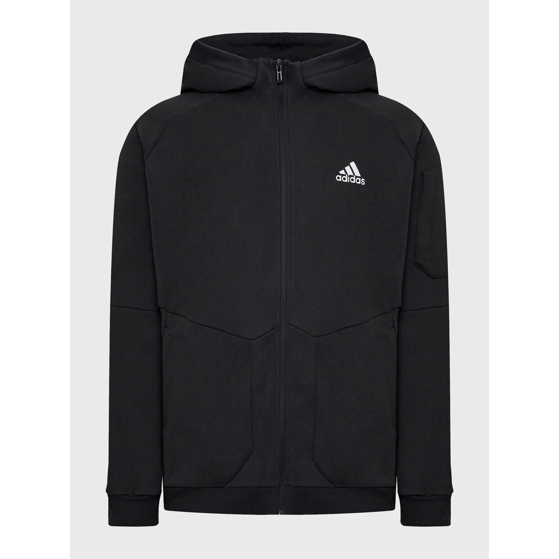 adidas Pulóver Essentials 4 Gameday HE1811 Fekete Regular Fit - Pepit.hu