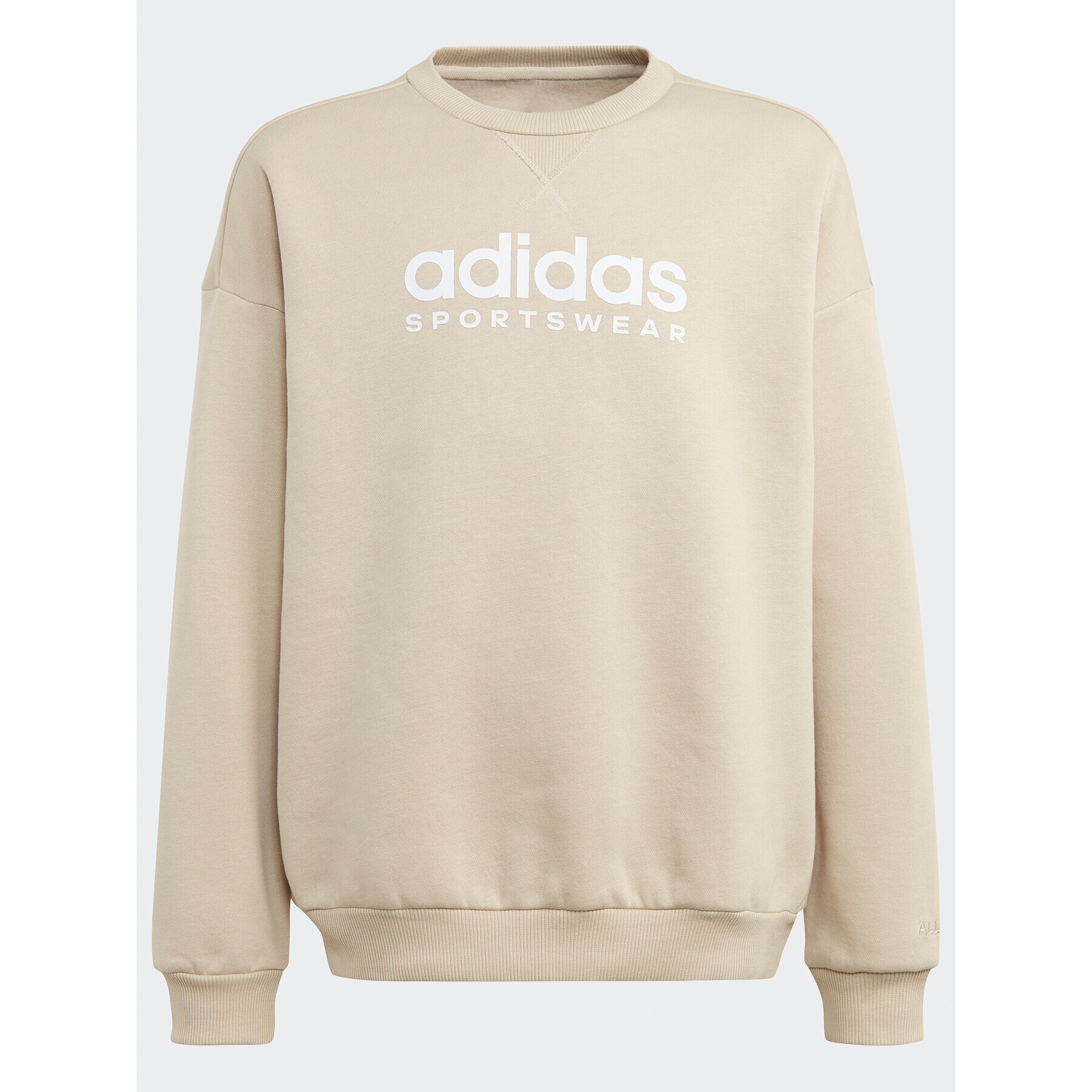 adidas Pulóver Fleece IL4926 Bézs Loose Fit - Pepit.hu