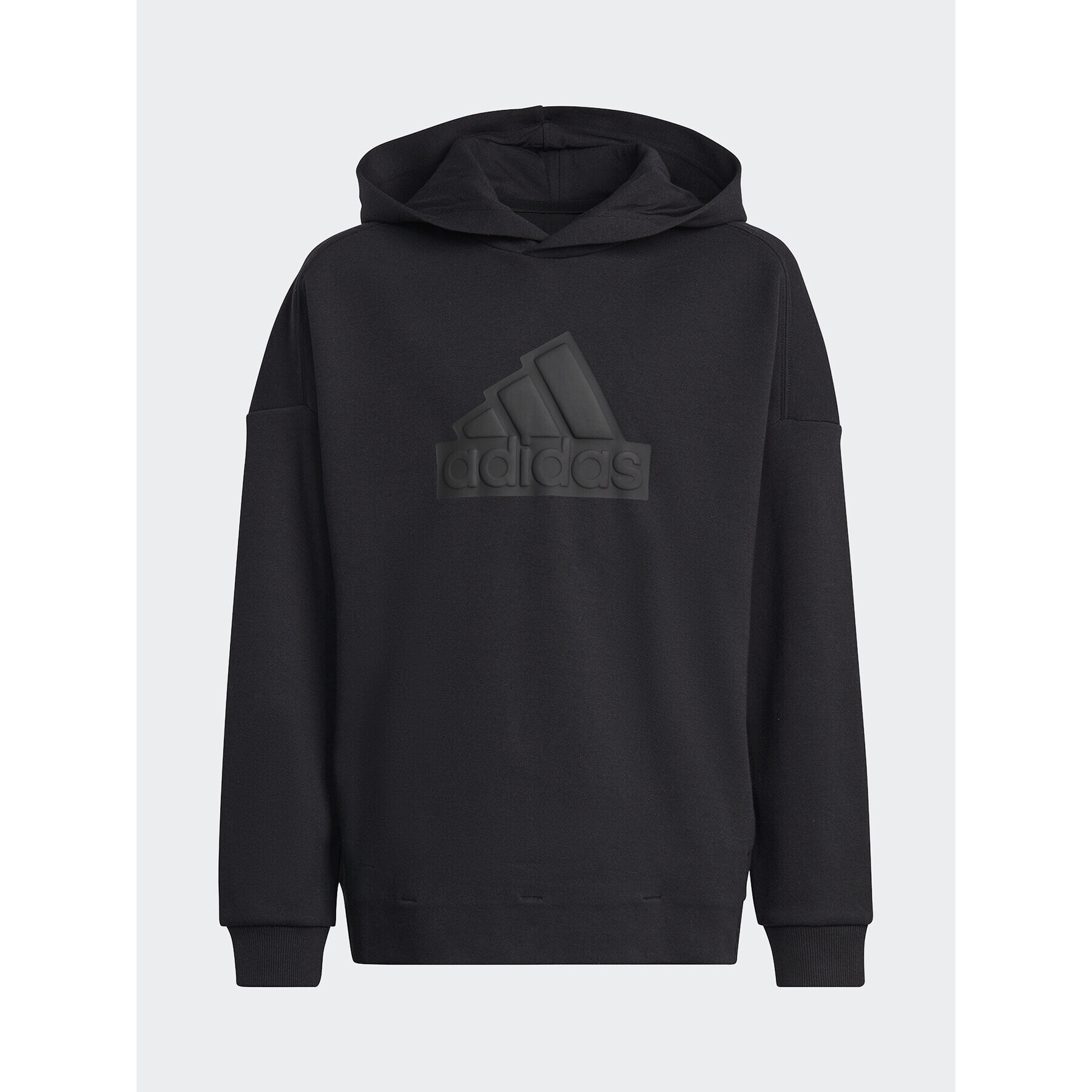 adidas Pulóver Future Icons Logo HR6301 Fekete Loose Fit - Pepit.hu