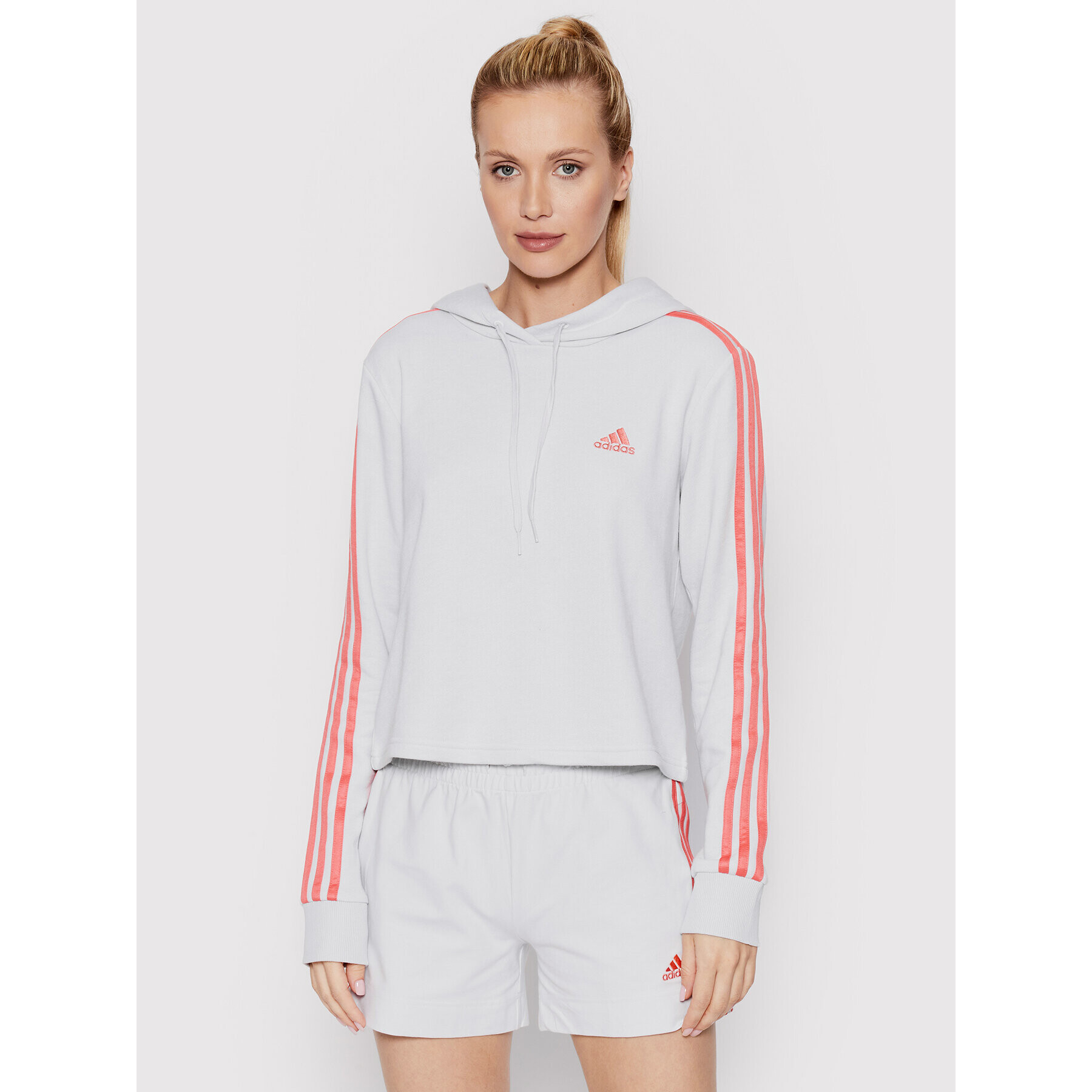 adidas Pulóver HC9132 Szürke Loose Fit - Pepit.hu