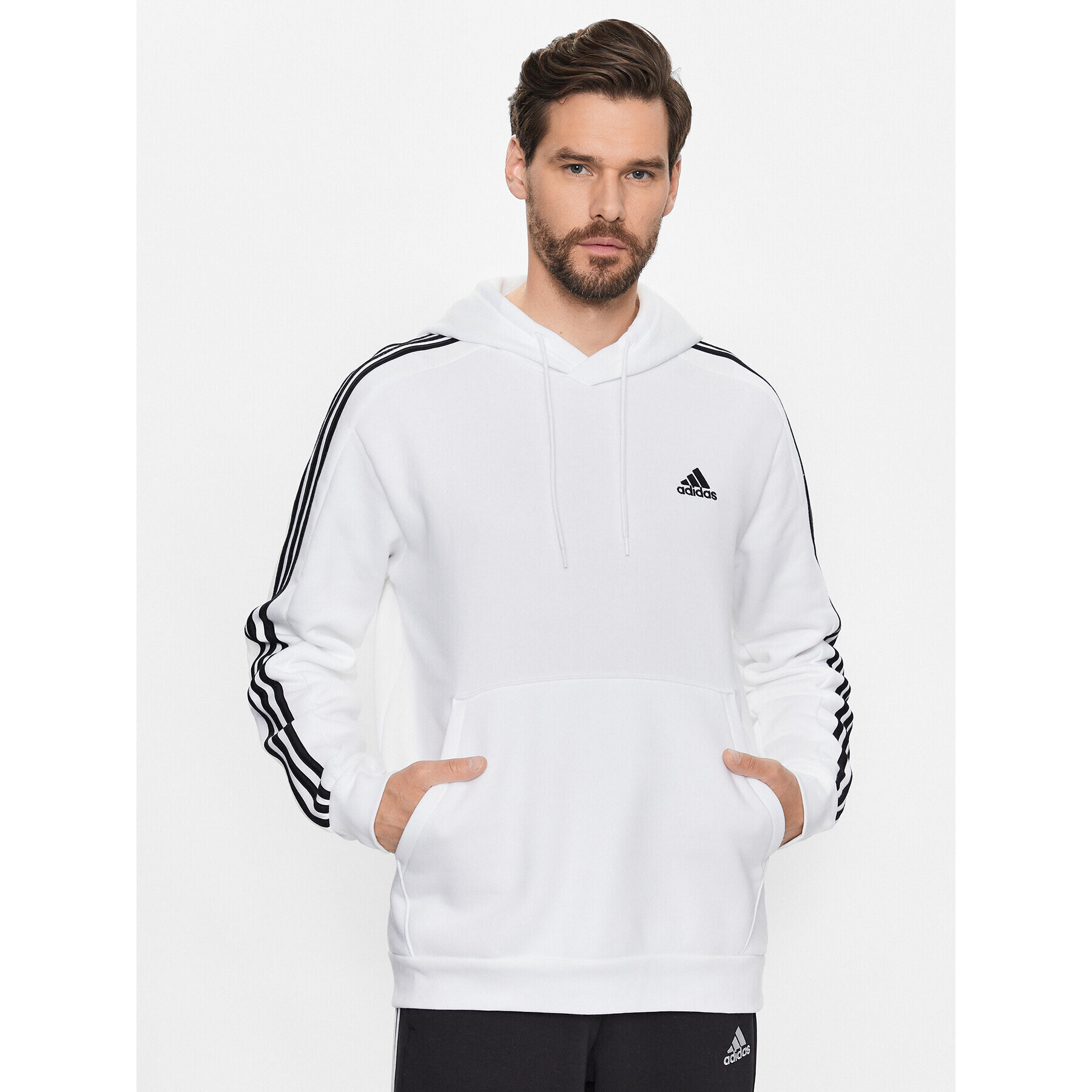 adidas Pulóver IJ6476 Fehér Regular Fit - Pepit.hu