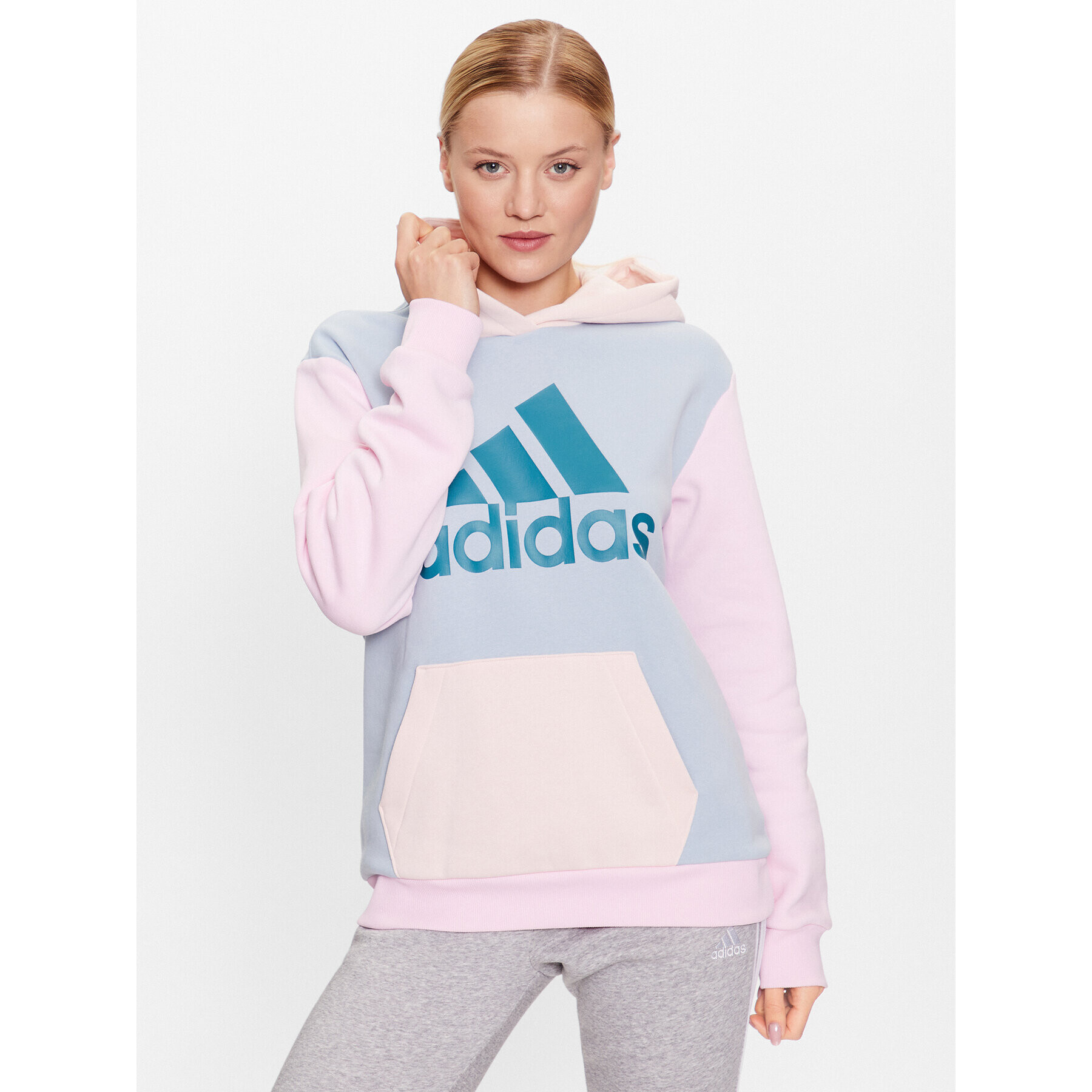 adidas Pulóver IM0267 Kék Loose Fit - Pepit.hu