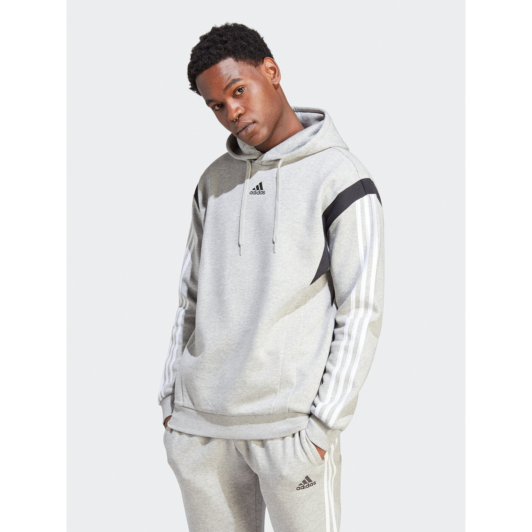 adidas Pulóver IP2249 Szürke Regular Fit - Pepit.hu