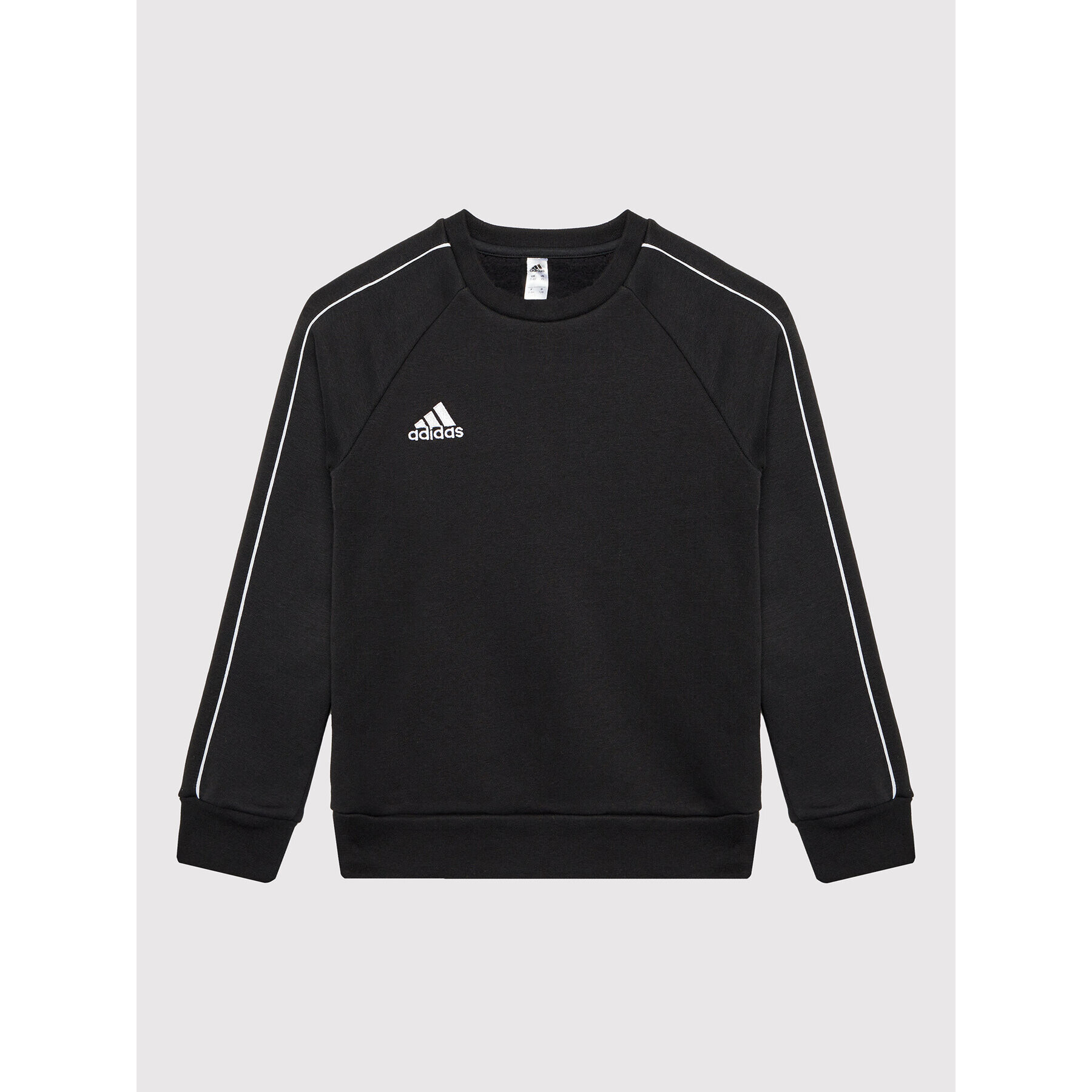 adidas Pulóver Junior Core 18 CE9062 Fekete Regular Fit - Pepit.hu