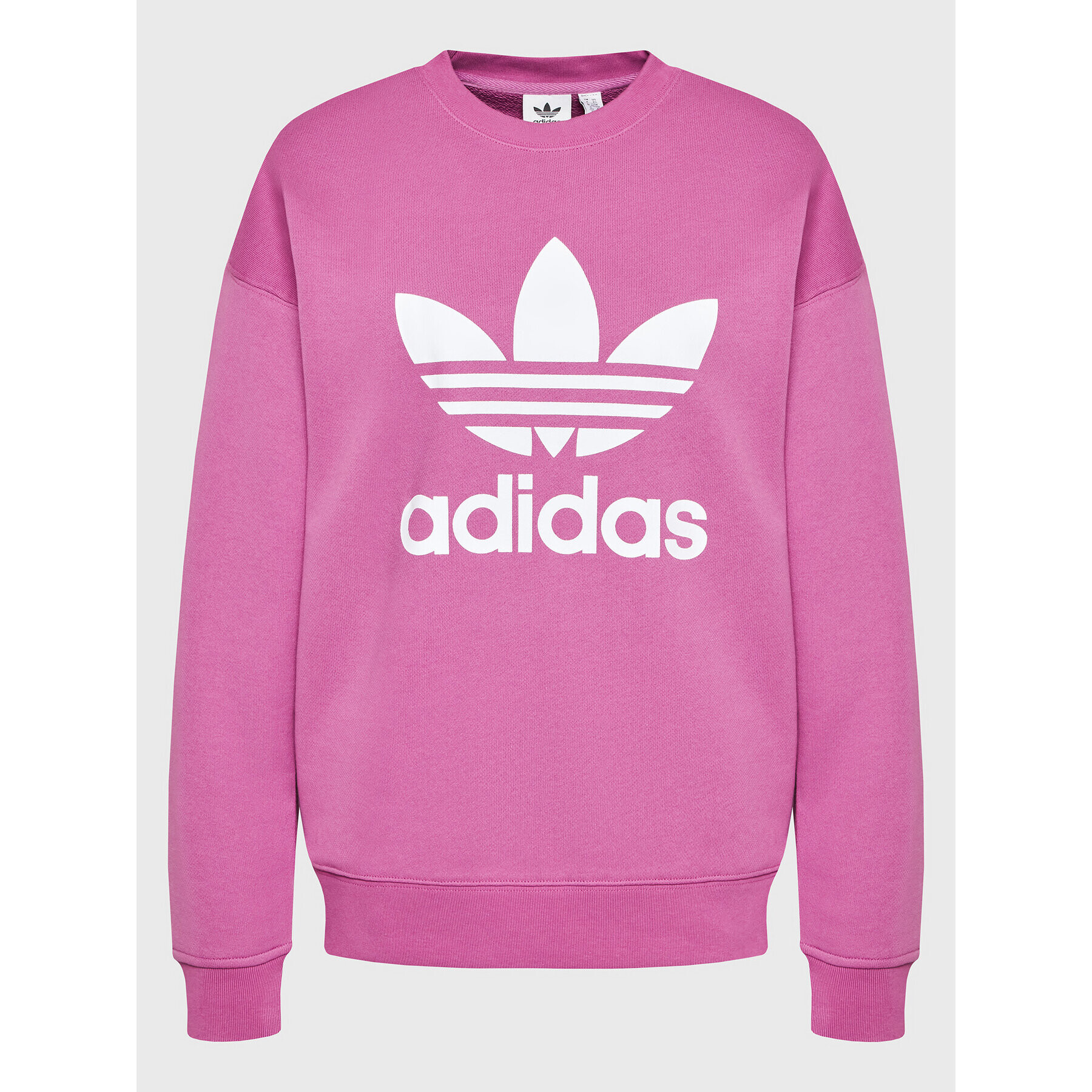 adidas Pulóver Treofil Crew HL6676 Lila Regular Fit - Pepit.hu