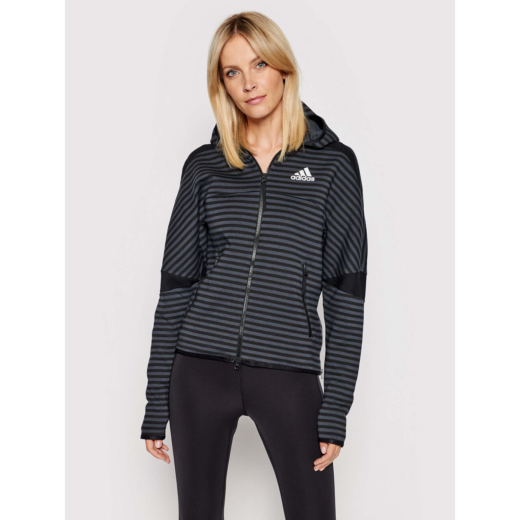 adidas Pulóver Z.N.E. Sportswear GI4625 Fekete Loose Fit - Pepit.hu