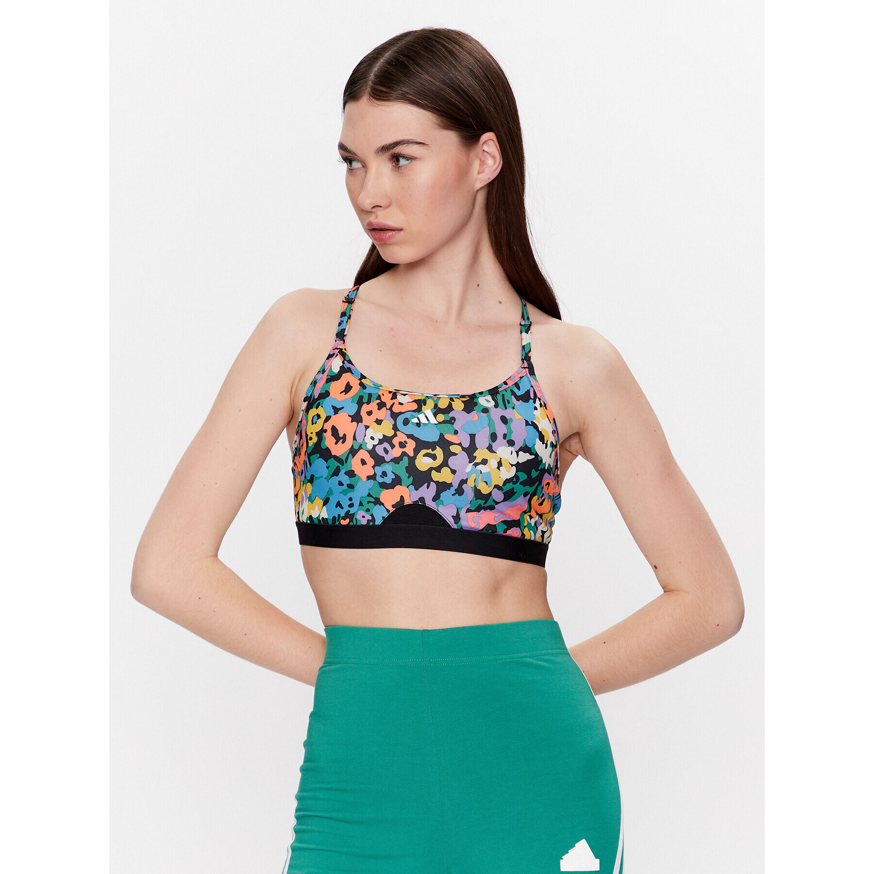 adidas Sport melltartó AeroReact Training Light-Support Bra HR2881 Fekete - Pepit.hu