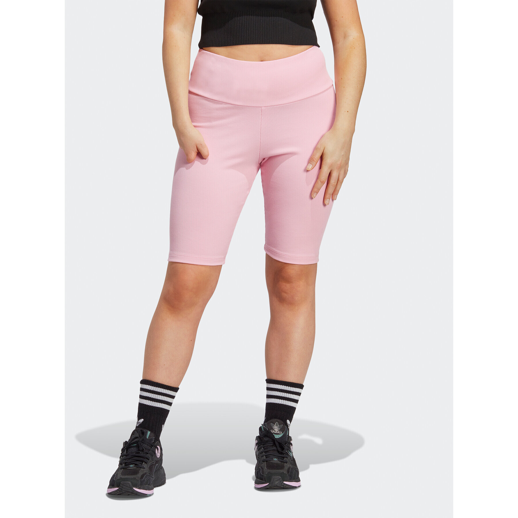 adidas Sport rövidnadrág Adicolor Essentials Short Leggings HZ7259 Rózsaszín - Pepit.hu