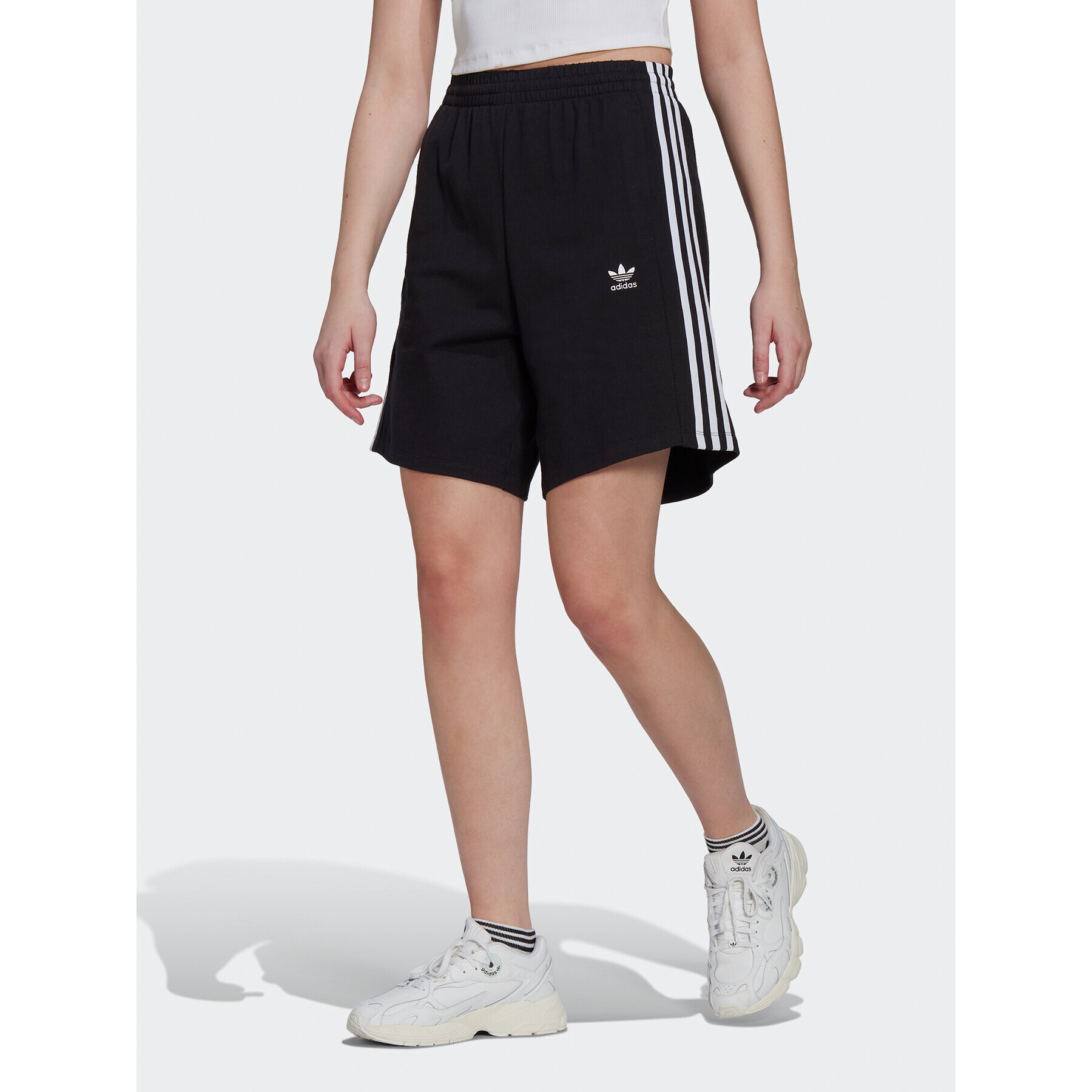 adidas Sport rövidnadrág Bermuda HM2137 Fekete Loose Fit - Pepit.hu